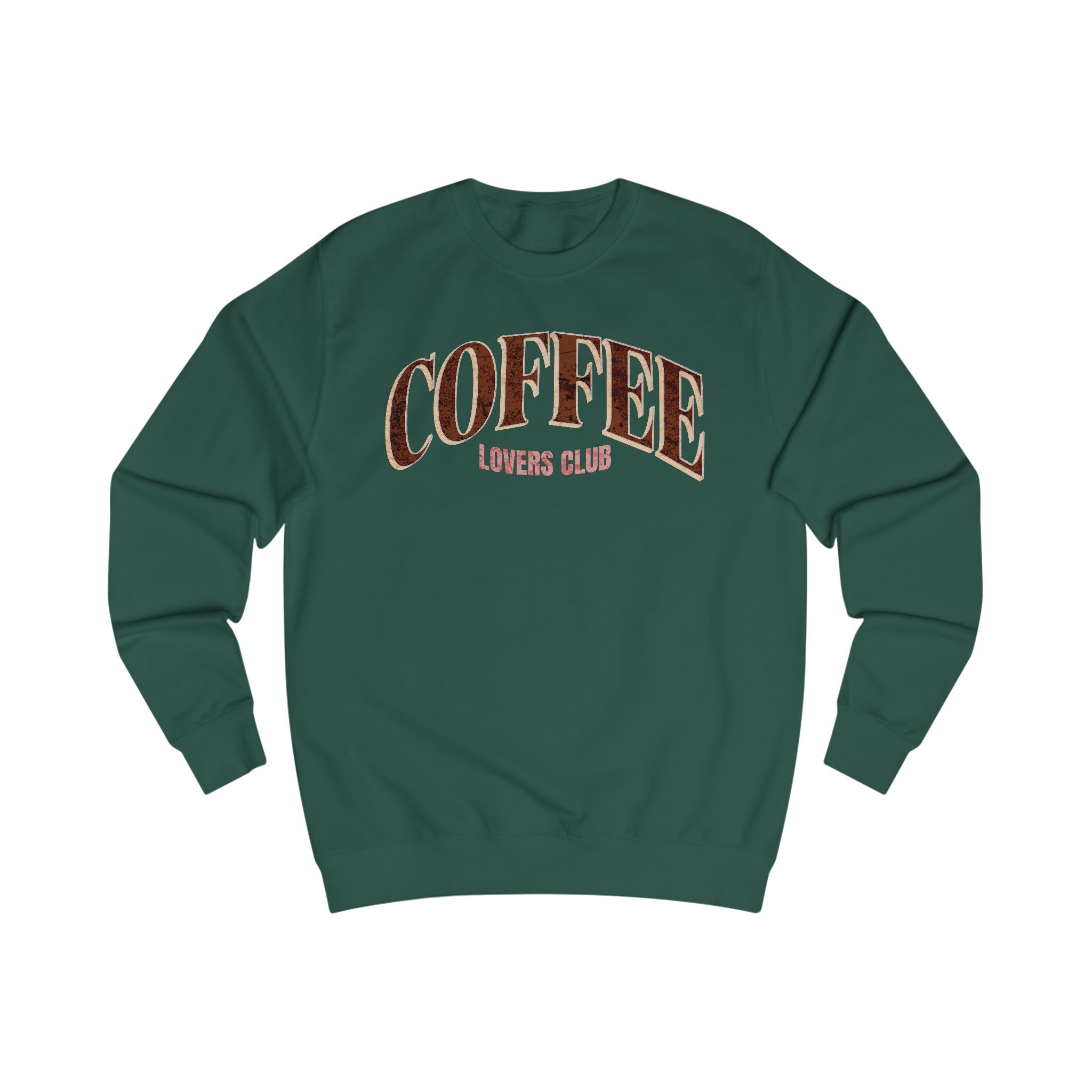 Coffee Lovers Club Unisex Sweatshirt, Cozy Gift for Coffee Enthusiasts, Perfect for Casual Outfits, Holiday Apparel, Trending Design