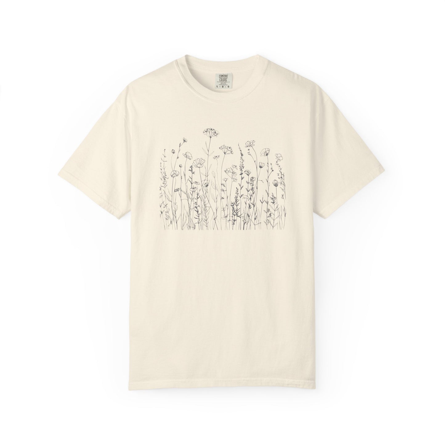Nature-Inspired Unisex T-shirt, Vintage Floral Graphic Tee, Eco-Friendly Shirt, Gift for Nature Lovers, Casual Summer Wear