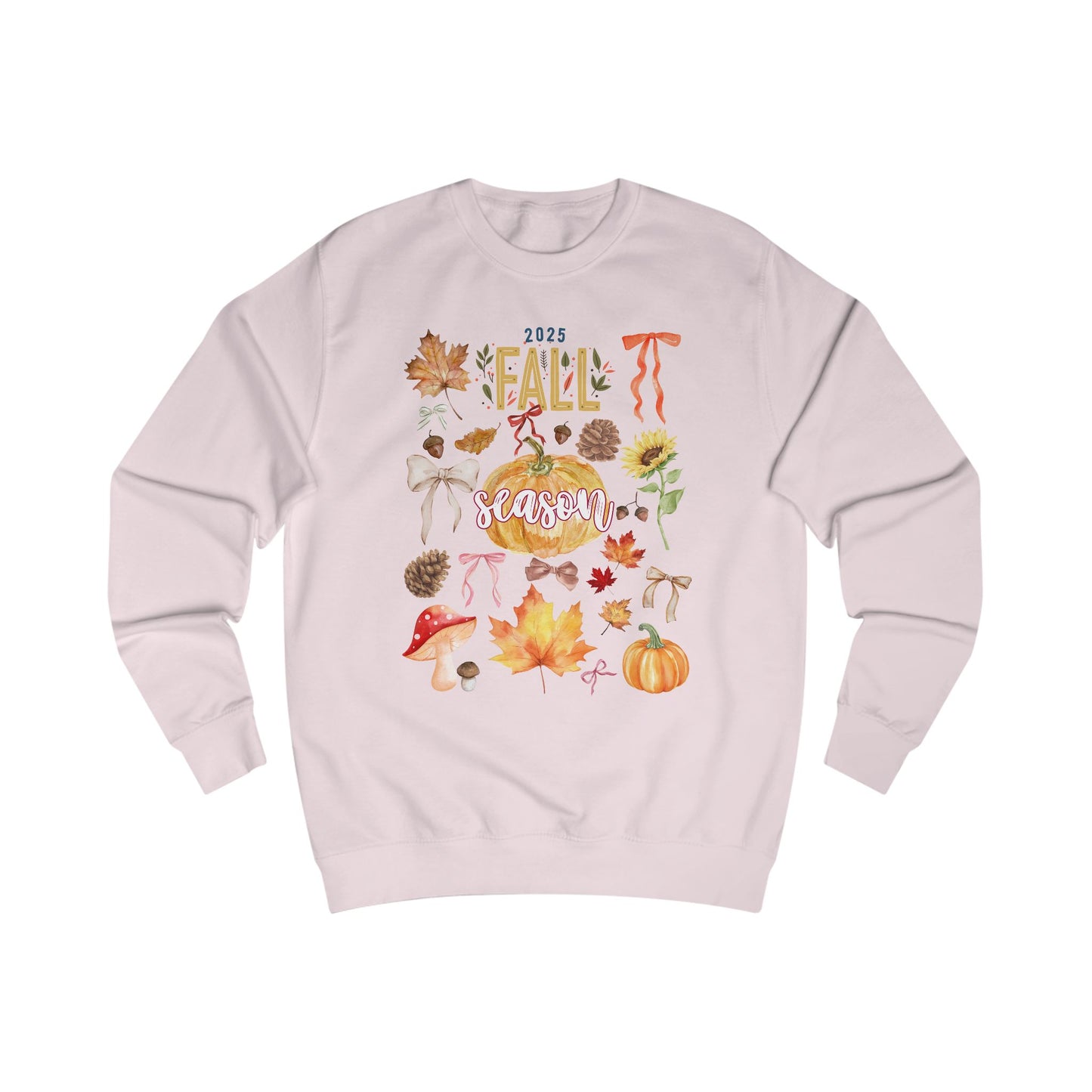 Cozy Fall Vibes Unisex Sweatshirt - 2025 Autumn Design, Seasonal Gift, Casual Wear, Thanksgiving Sweater, Nature Lover Apparel