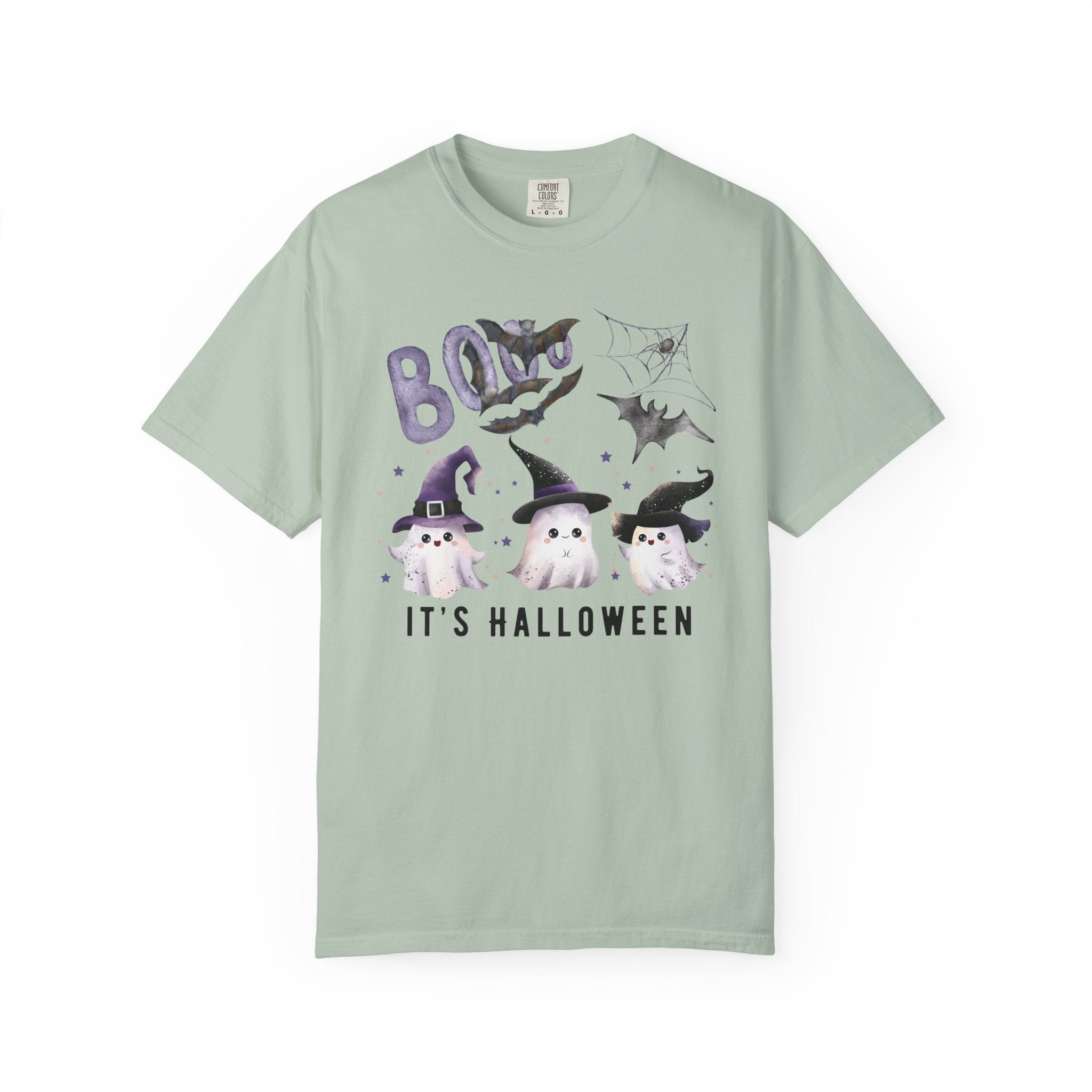 Halloween Cute Ghost T-Shirt, Unisex Fall Tee, Spooky Shirt, Kids Halloween Costume, Festive Apparel, Trick or Treat Shirt