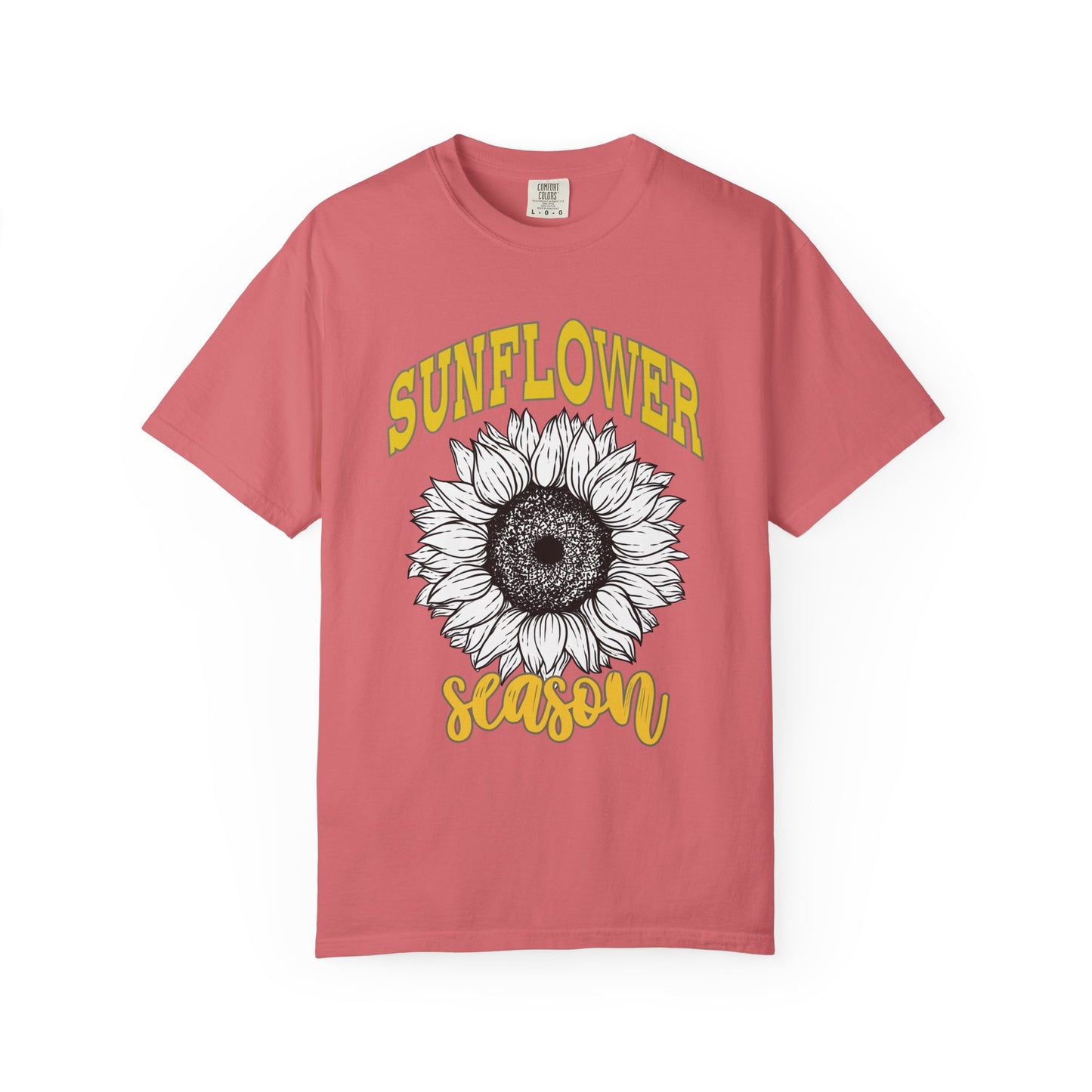 Sunflower Season T-Shirt | Unisex Floral Tee for Summer, Casual Wear, Gift for Plant Lovers, Nature Enthusiasts, Eco-Friendly Fashion