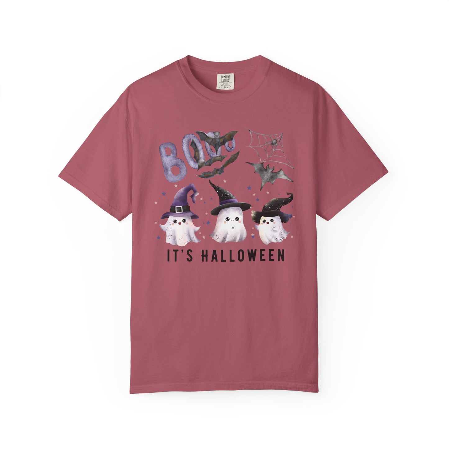 Halloween Cute Ghost T-Shirt, Unisex Fall Tee, Spooky Shirt, Kids Halloween Costume, Festive Apparel, Trick or Treat Shirt