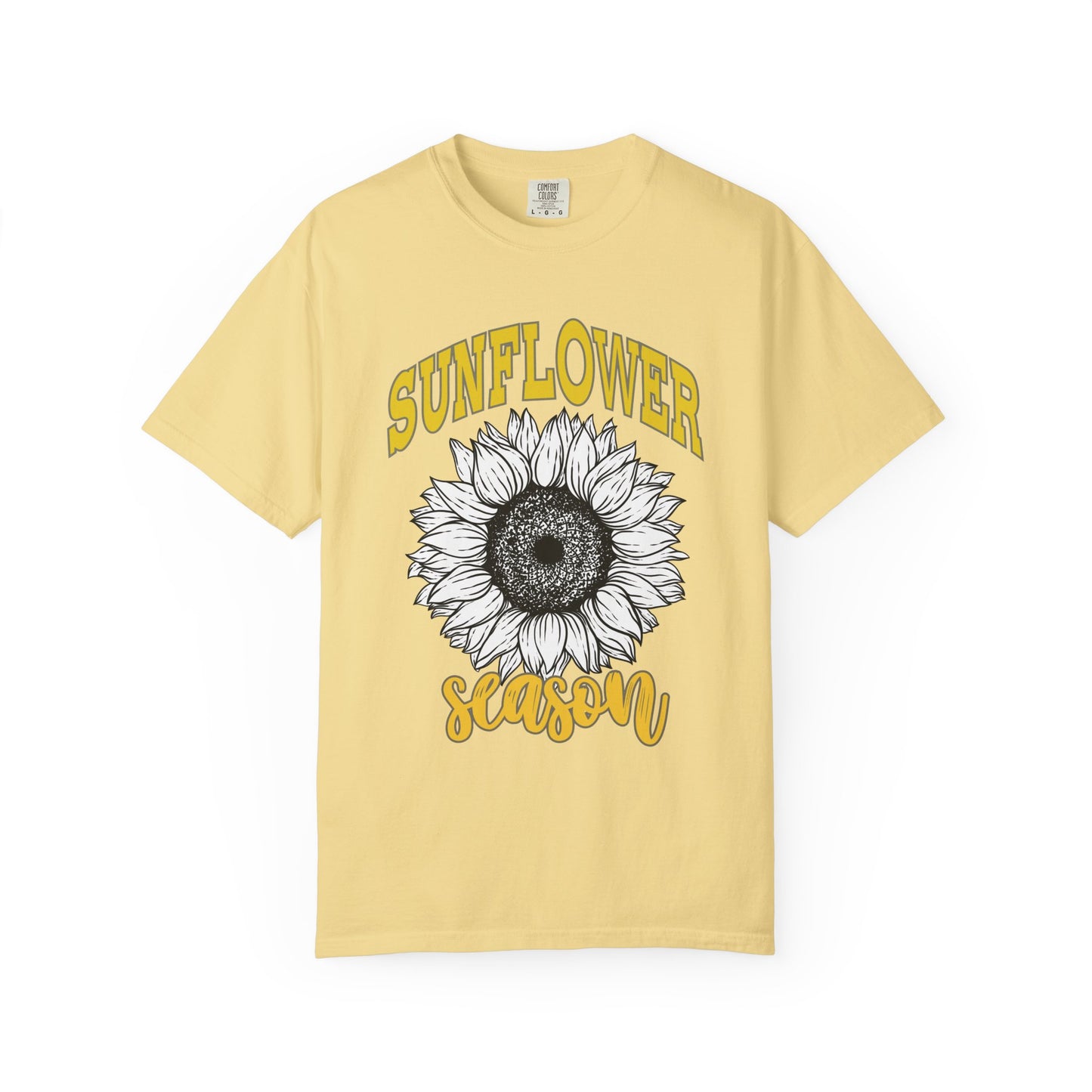 Sunflower Season T-Shirt | Unisex Floral Tee for Summer, Casual Wear, Gift for Plant Lovers, Nature Enthusiasts, Eco-Friendly Fashion