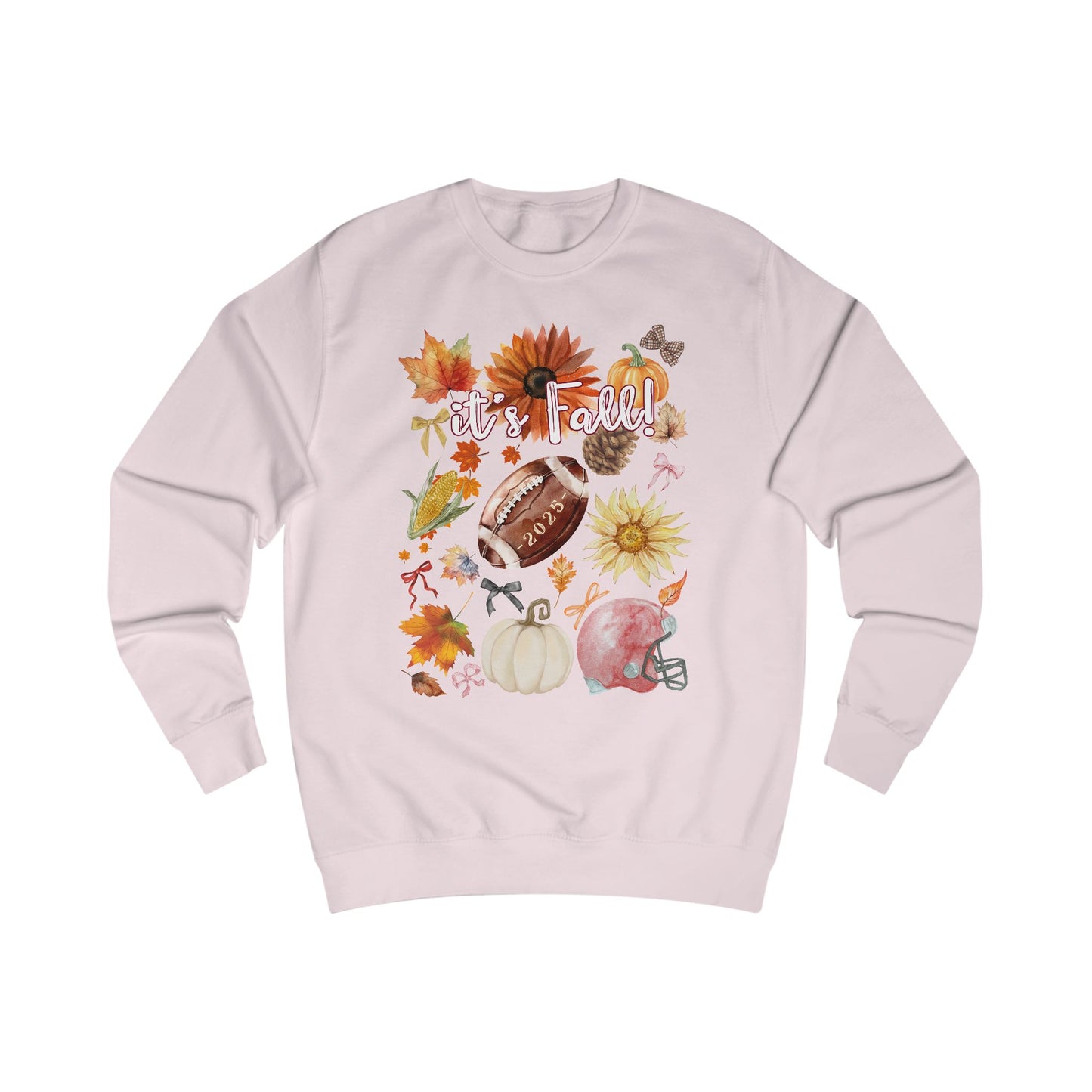 Cozy Fall Sweatshirt, Autumn Vibes Pullover, Unisex Sweatshirt for Football Season, Thanksgiving Gift, Seasonal Outfit