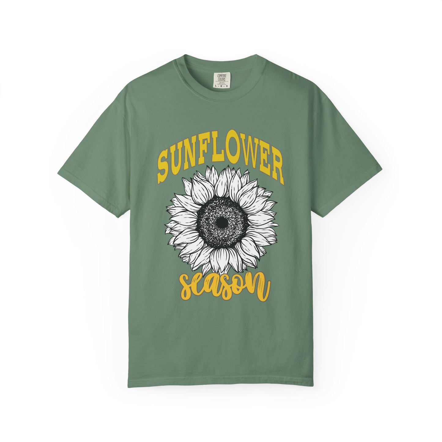 Sunflower Season T-Shirt | Unisex Floral Tee for Summer, Casual Wear, Gift for Plant Lovers, Nature Enthusiasts, Eco-Friendly Fashion