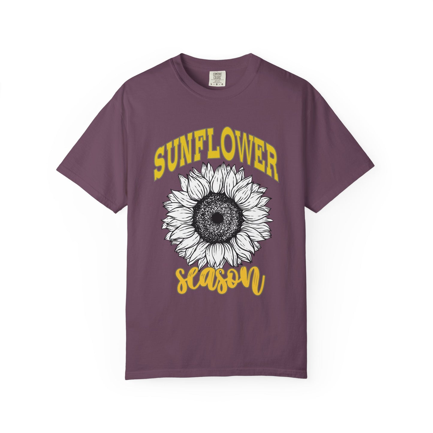 Sunflower Season T-Shirt | Unisex Floral Tee for Summer, Casual Wear, Gift for Plant Lovers, Nature Enthusiasts, Eco-Friendly Fashion