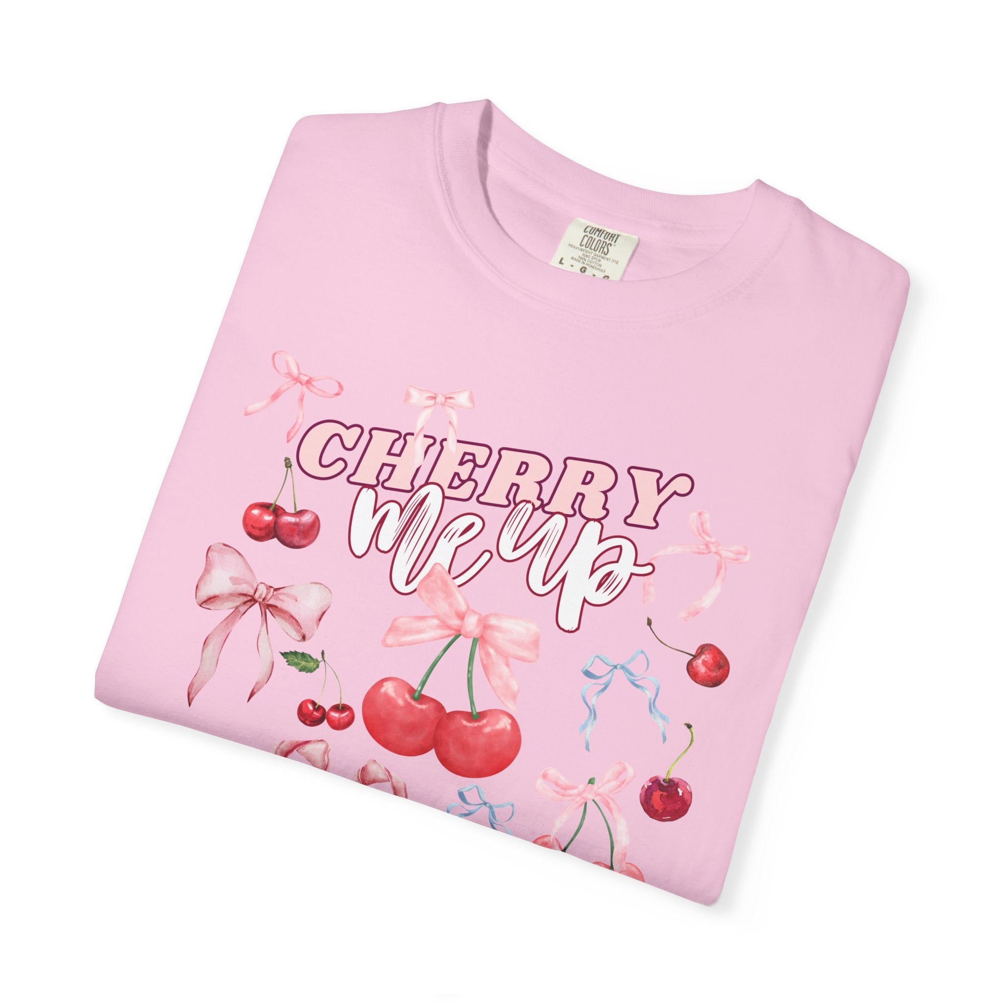 Cherry Themed Unisex T-Shirt, Cute Gift for Cherry Lovers, Summer Fashion Tee, Cute Casual Wear, Trendy Fruit Shirt