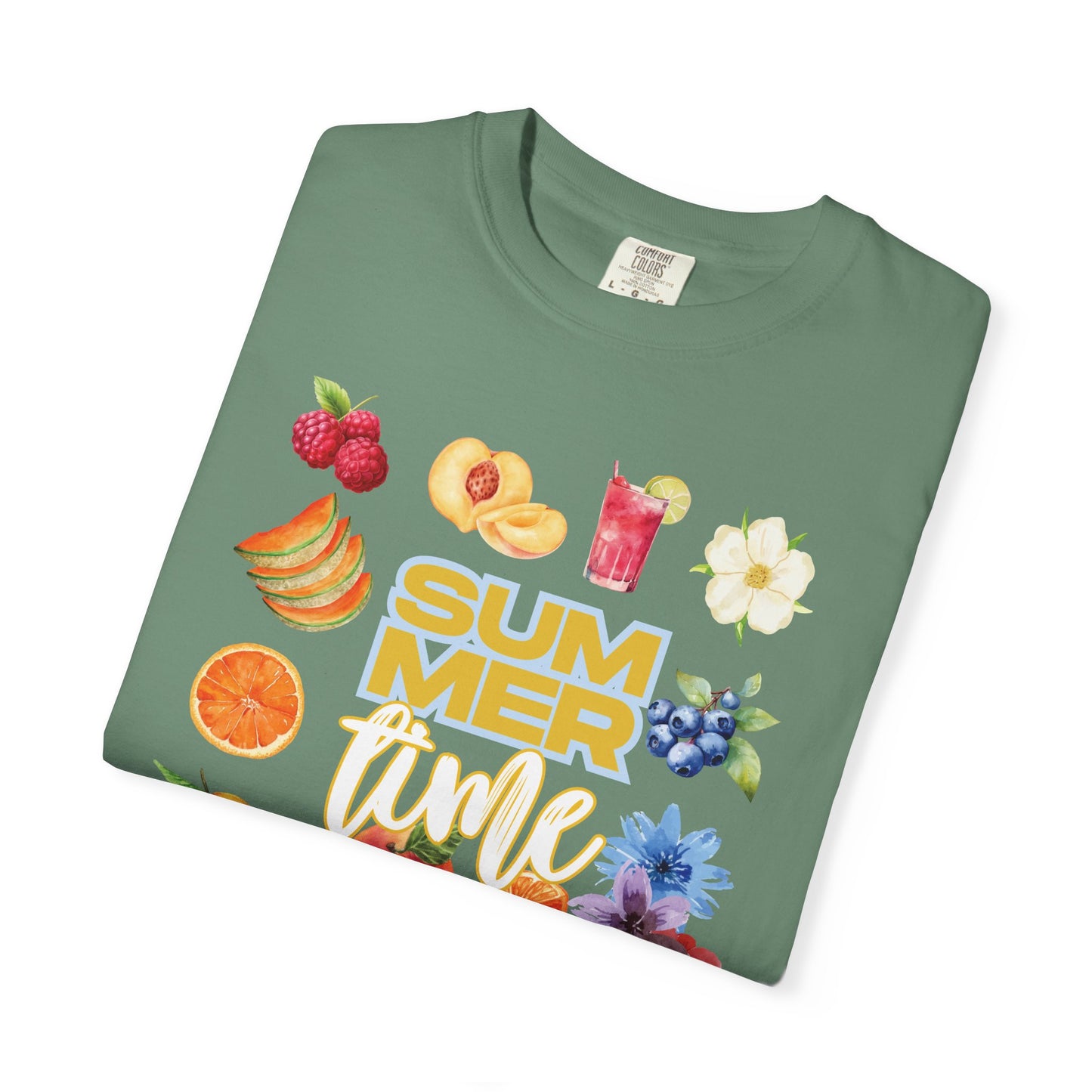Summer Fruit Vibes T-Shirt, Unisex Casual Tee, Graphic Tee for Summer, Beachwear, Vacation Top, Gift for Her