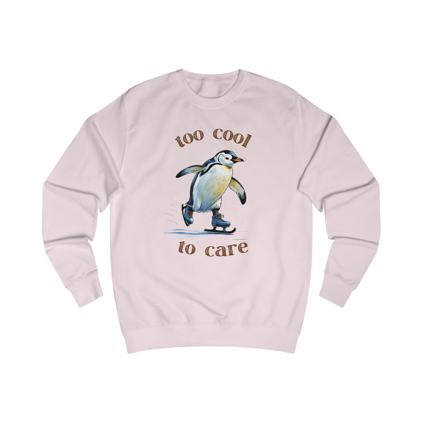 Cool Penguin Unisex Sweatshirt, Funny Sweatshirt, Cute Animal Apparel, Casual Wear, Gift for Animal Lovers, Winter Fashion