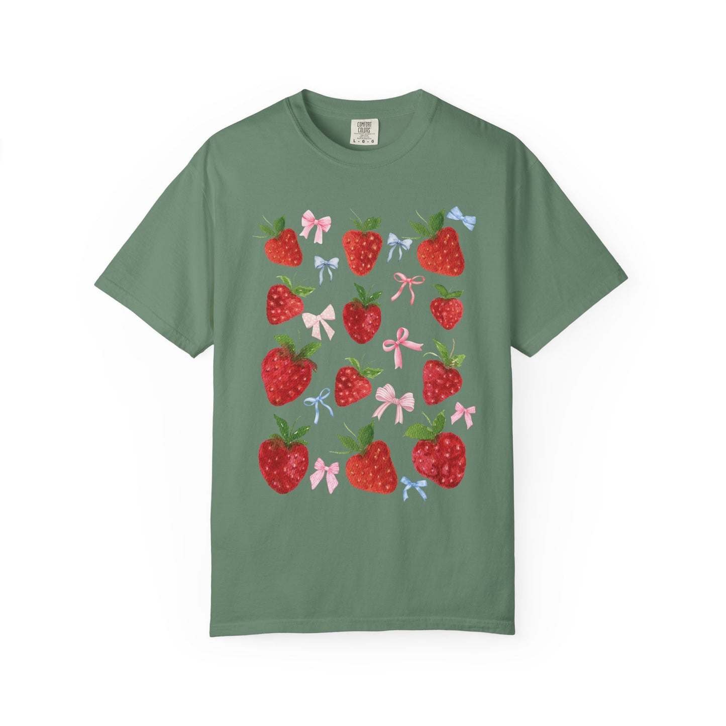 Strawberry Fields Unisex T-Shirt, Cute Summer Tee, Gift for Her, Eco-Friendly Apparel, Casual Wear, Berry Themed Fashion