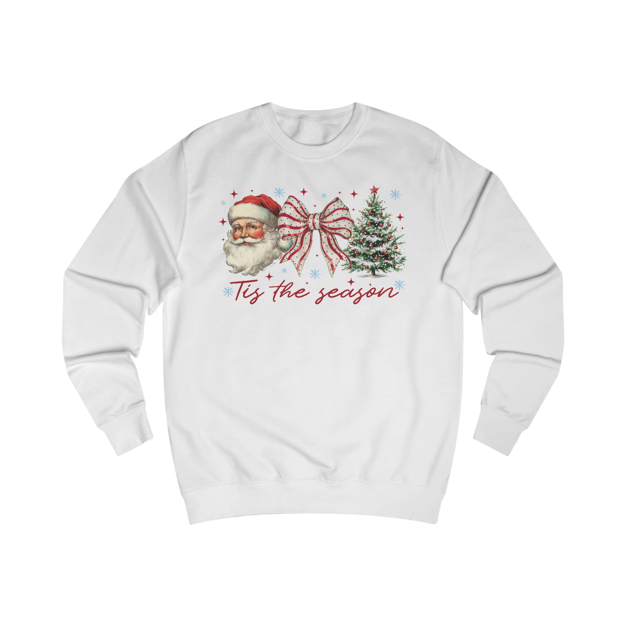 Tis the Season Unisex Sweatshirt, Festive Holiday Sweatshirt, Merry Christmas Apparel, Cozy Winter Gift, Christmas Party Sweatshirt