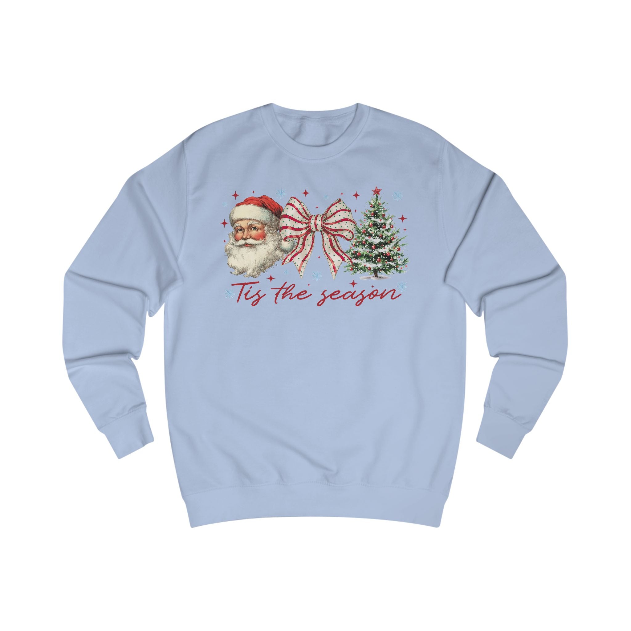 Tis the Season Unisex Sweatshirt, Festive Holiday Sweatshirt, Merry Christmas Apparel, Cozy Winter Gift, Christmas Party Sweatshirt