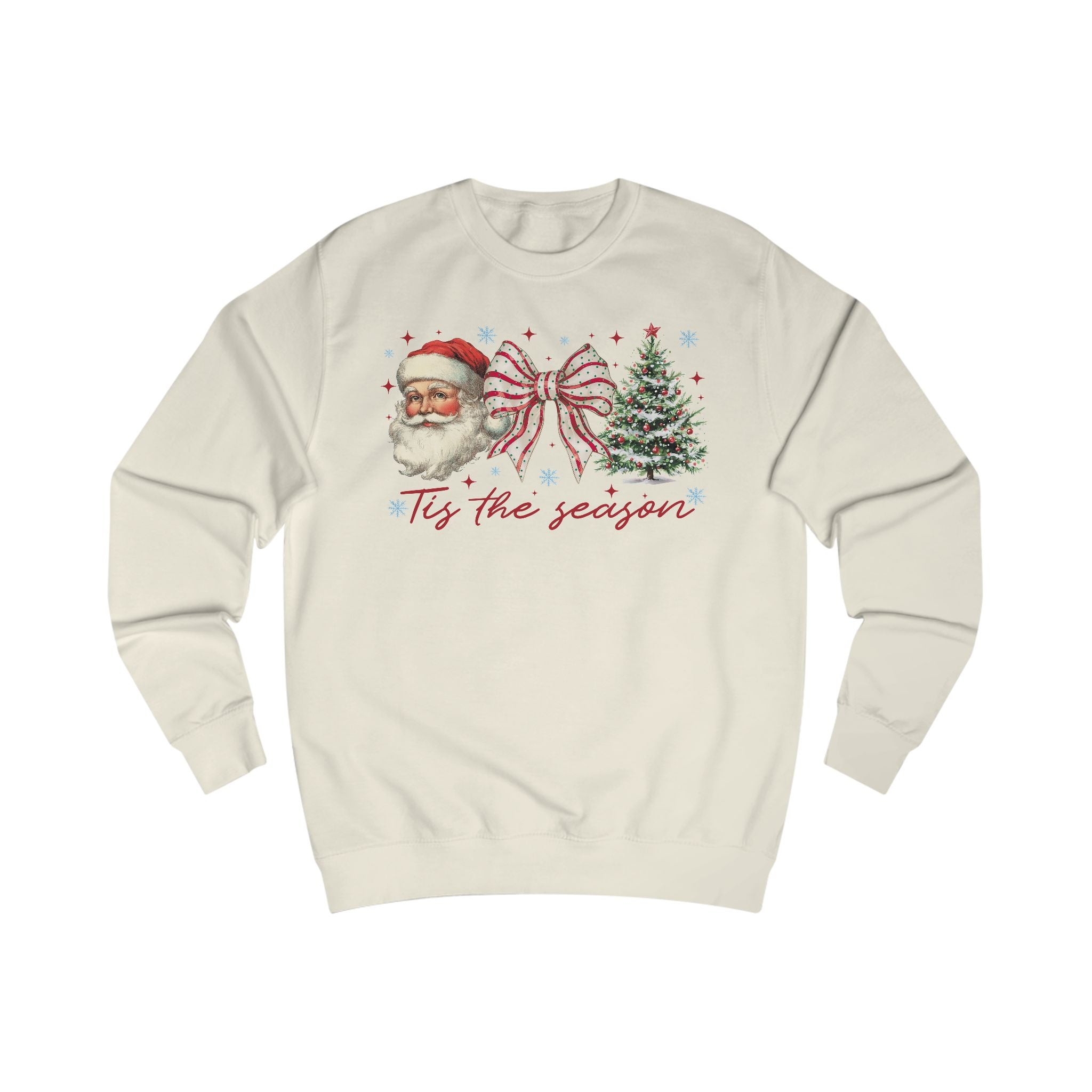 Tis the Season Unisex Sweatshirt, Festive Holiday Sweatshirt, Merry Christmas Apparel, Cozy Winter Gift, Christmas Party Sweatshirt