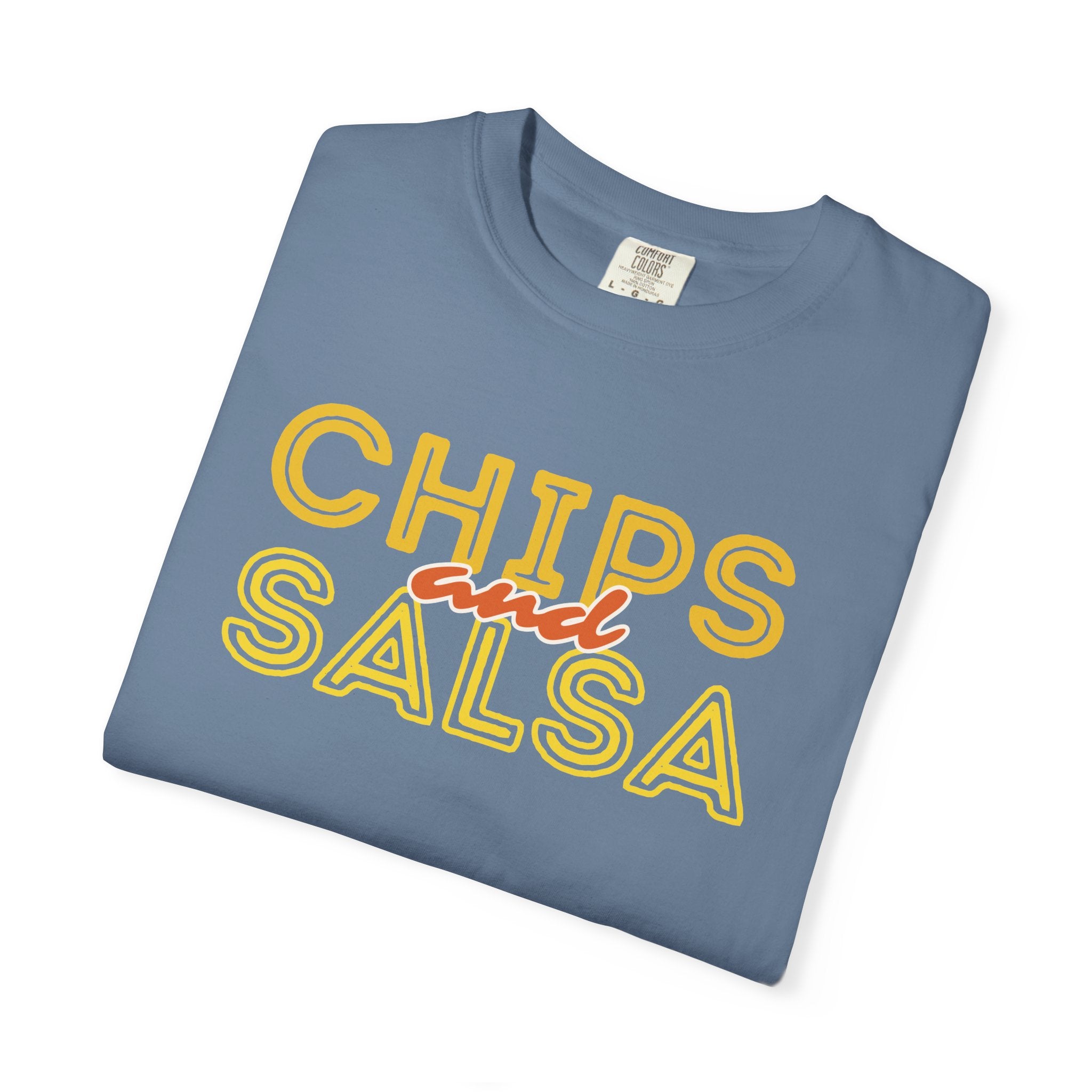 Chips and Salsa Unisex T-shirt, Casual Summer Tee, Foodie Gift, Gift for Friends, Cute Graphic Top, Comfortable Everyday Wear