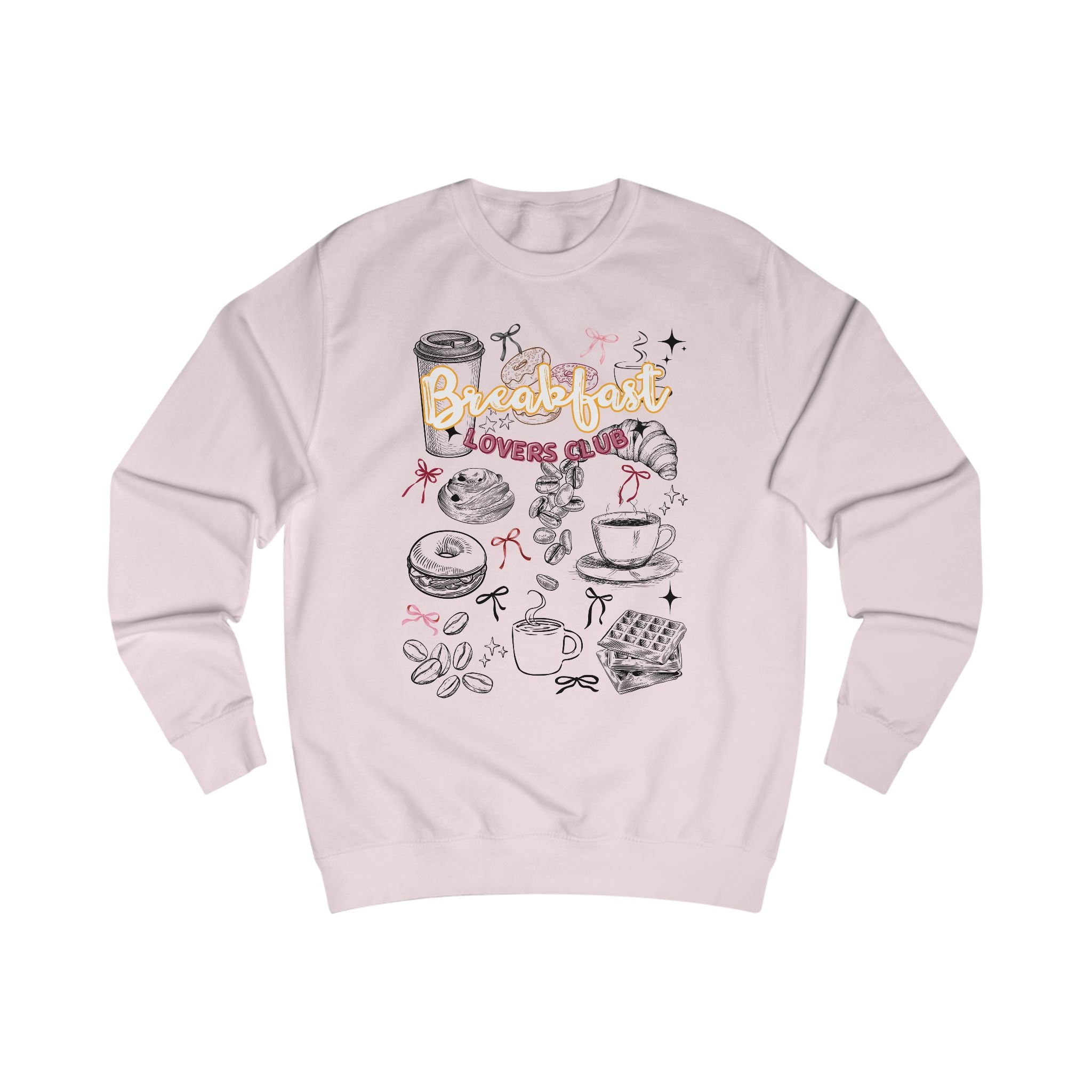 Breakfast Lovers Unisex Sweatshirt, Cozy Gift for Foodies, Casual Wear, Brunch Apparel, Birthday Present, Kitchen Style
