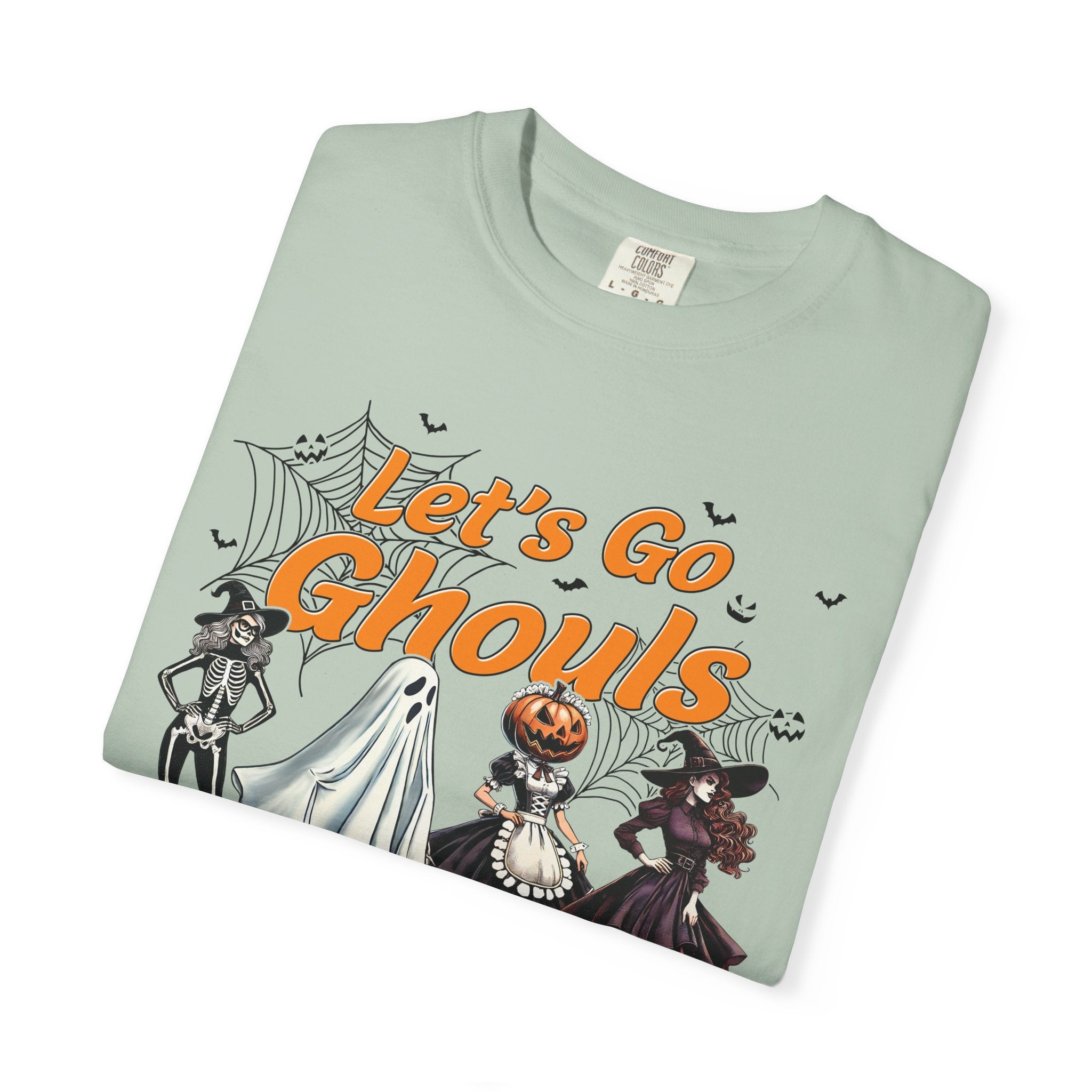 Halloween Ghouls Unisex Tee, Spooky T-Shirt, October Fest Apparel, Trick or Treat Top, Ghosts and Ghouls Shirt, Cute Halloween Costume