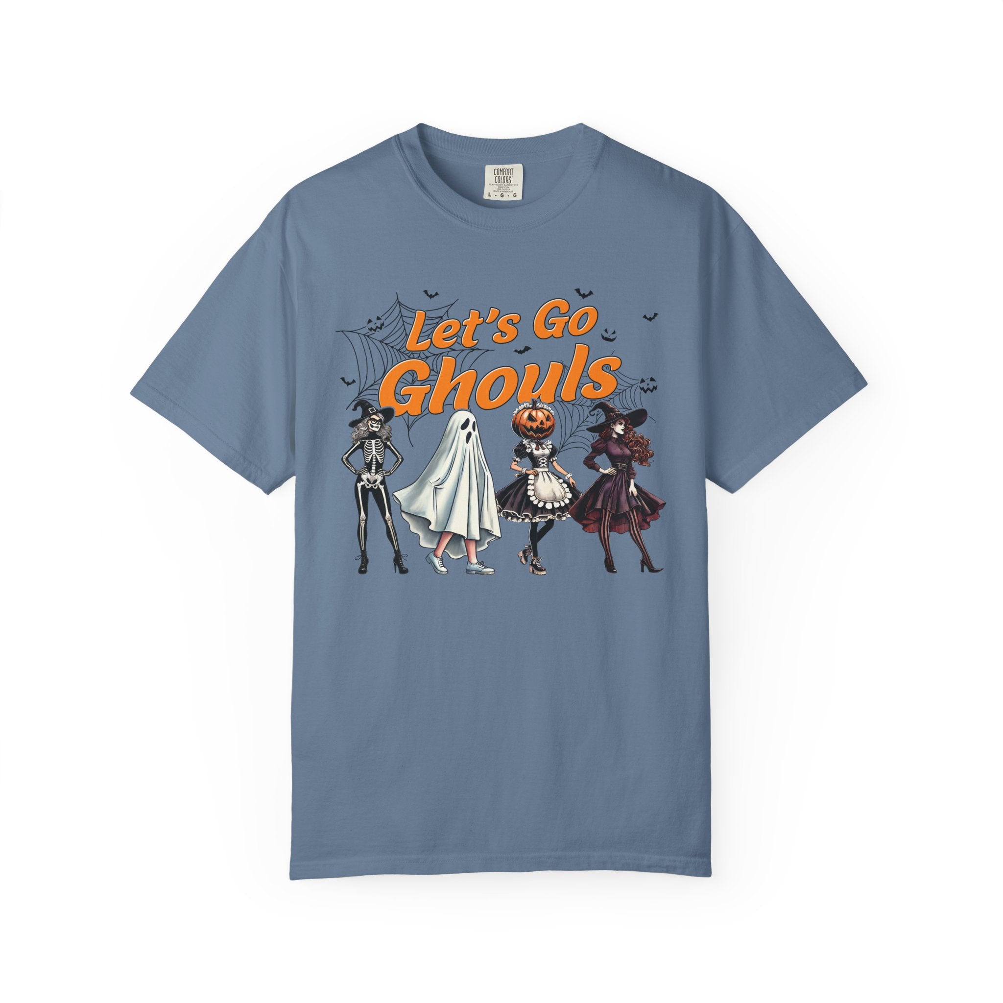 Halloween Ghouls Unisex Tee, Spooky T-Shirt, October Fest Apparel, Trick or Treat Top, Ghosts and Ghouls Shirt, Cute Halloween Costume