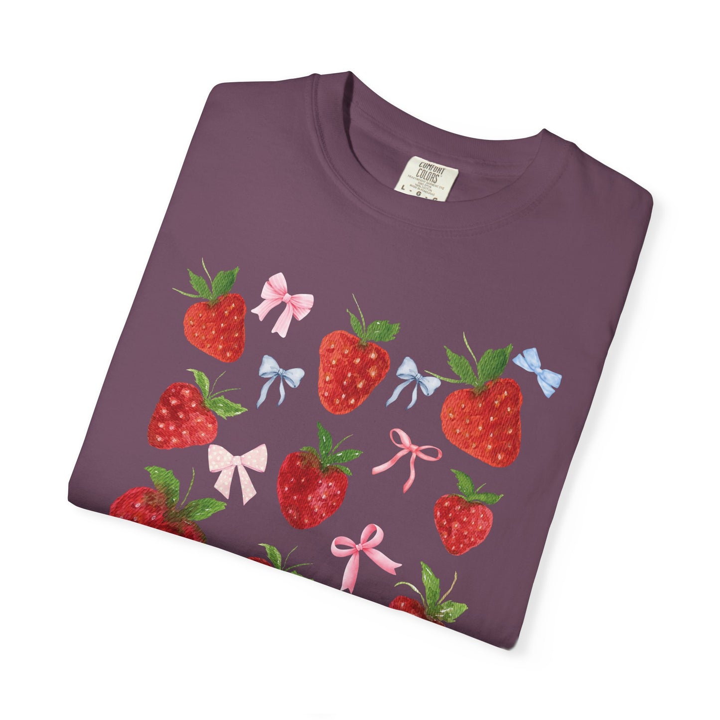 Strawberry Fields Unisex T-Shirt, Cute Summer Tee, Gift for Her, Eco-Friendly Apparel, Casual Wear, Berry Themed Fashion