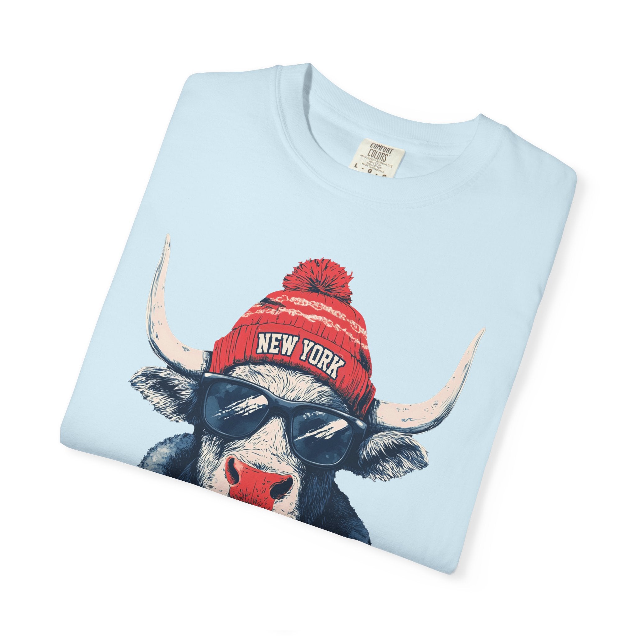 Football Spirit Animal Mascot Graphic T-shirt, Unisex Tee with New York Football team, Trendy Casual Wear, Gift for Him/Her