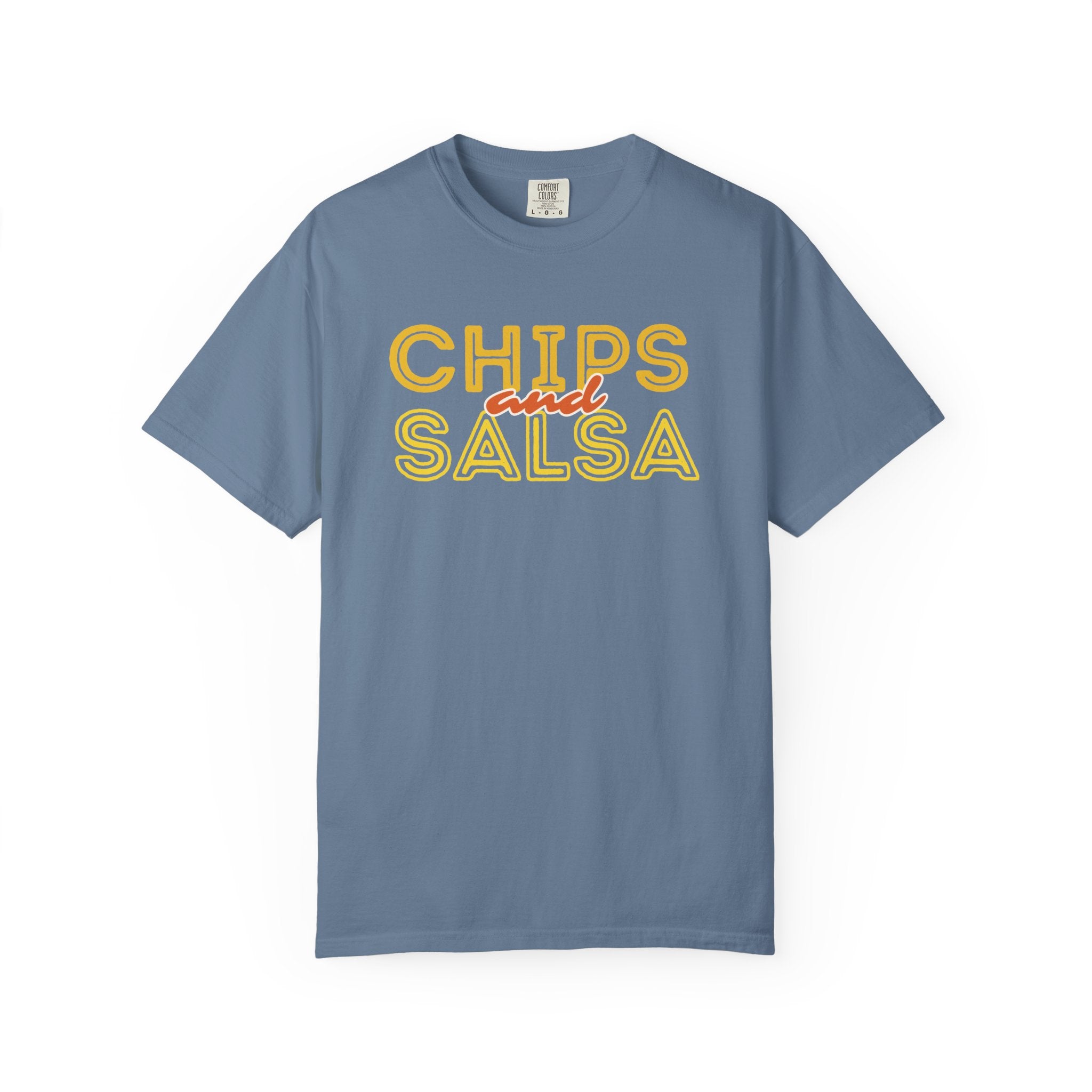 Chips and Salsa Unisex T-shirt, Casual Summer Tee, Foodie Gift, Gift for Friends, Cute Graphic Top, Comfortable Everyday Wear