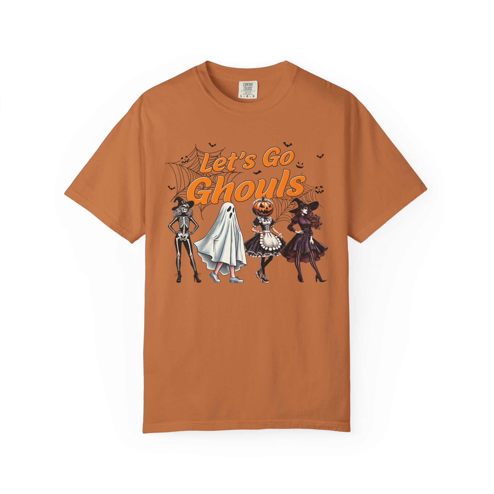 Halloween Ghouls Unisex Tee, Spooky T-Shirt, October Fest Apparel, Trick or Treat Top, Ghosts and Ghouls Shirt, Cute Halloween Costume