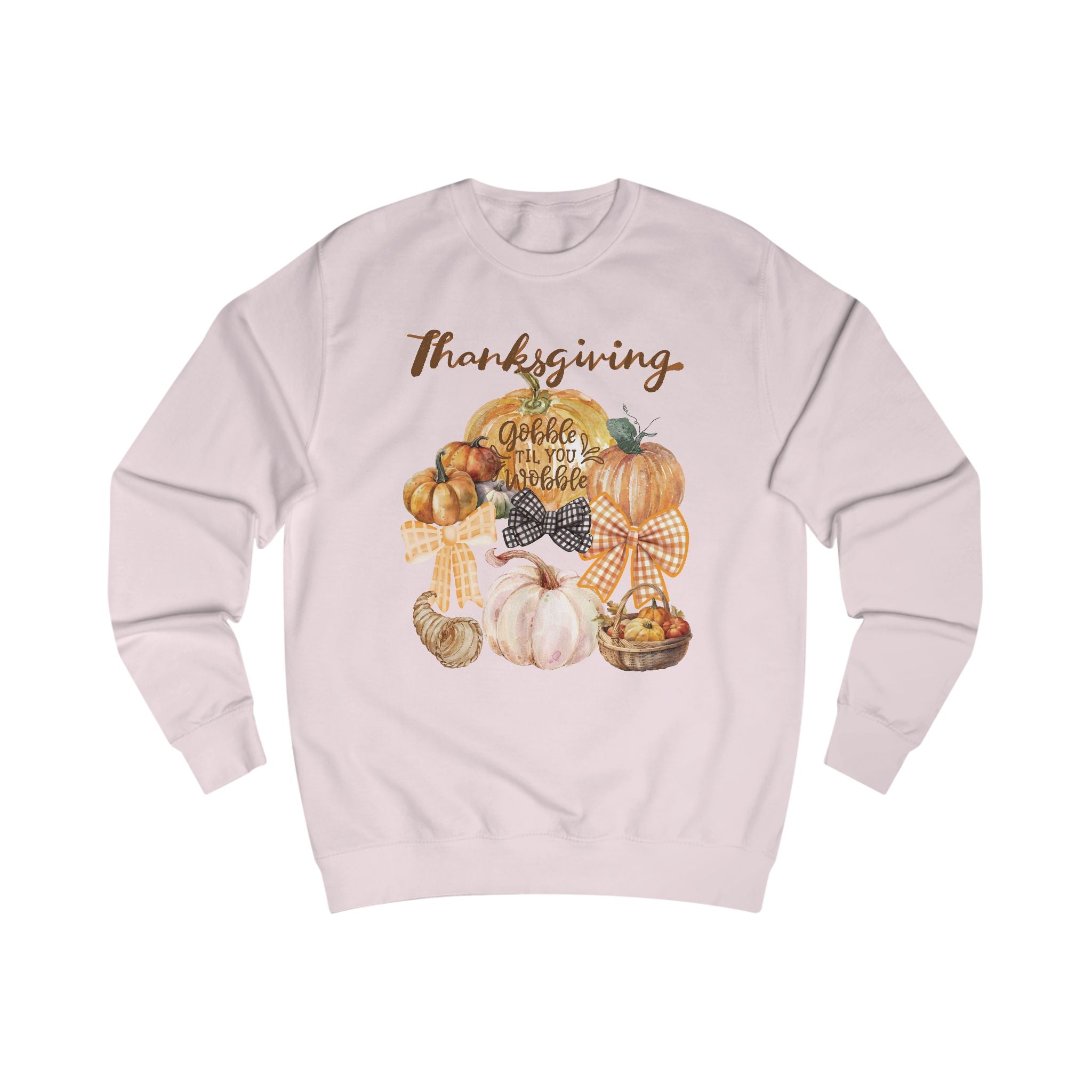Thanksgiving Unisex Sweatshirt, Cozy Fall Sweater, Pumpkin Sweatshirt, Thanksgiving Gift, Autumn Apparel, Holiday Fashion