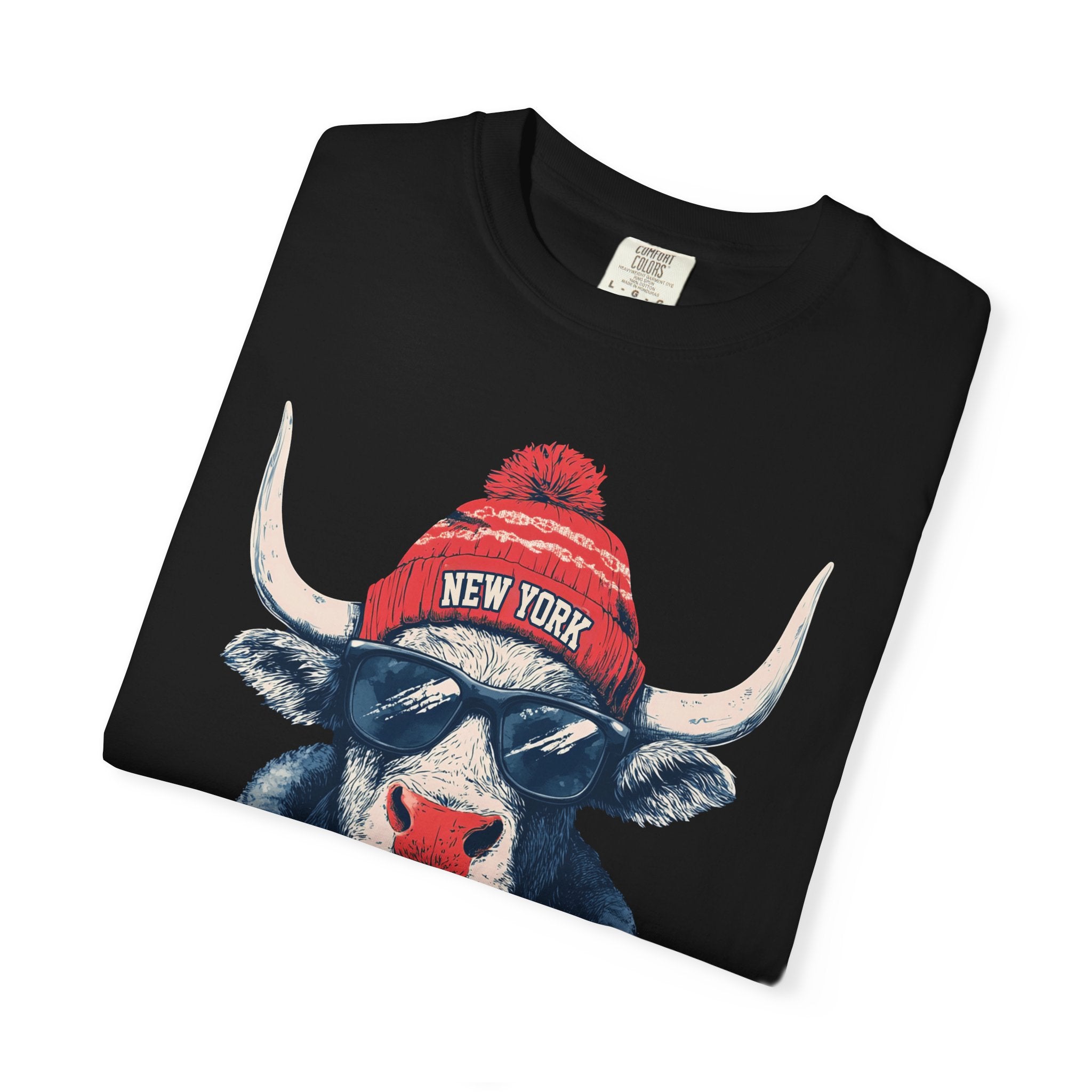 Football Spirit Animal Mascot Graphic T-shirt, Unisex Tee with New York Football team, Trendy Casual Wear, Gift for Him/Her
