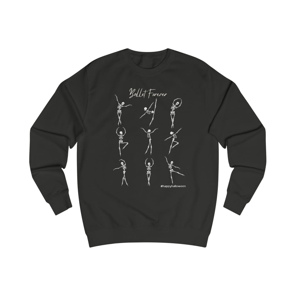 Skeleton Ballet Dancers Halloween Unisex Sweatshirt | Dance Lover Apparel
