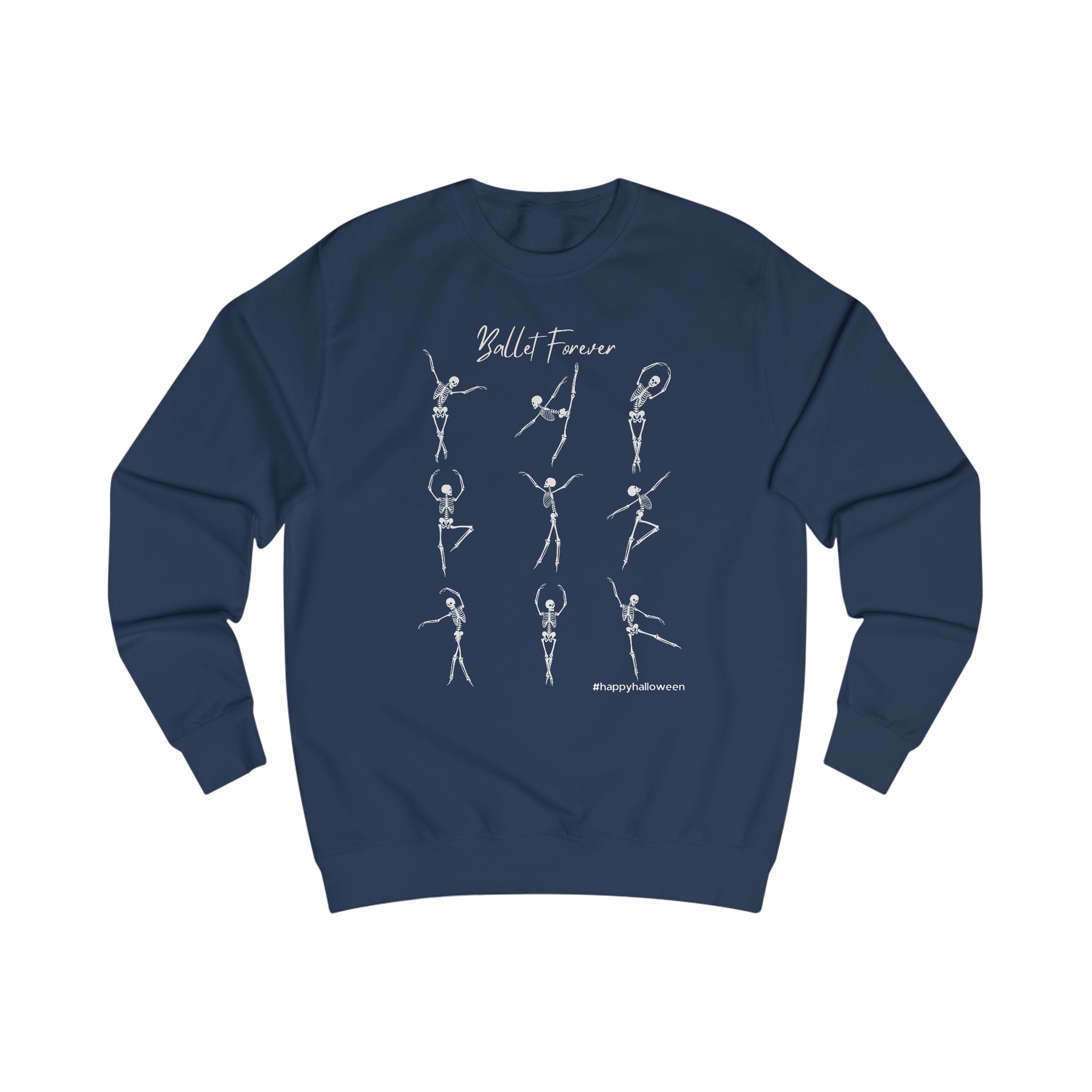 Skeleton Ballet Dancers Halloween Unisex Sweatshirt | Dance Lover Apparel