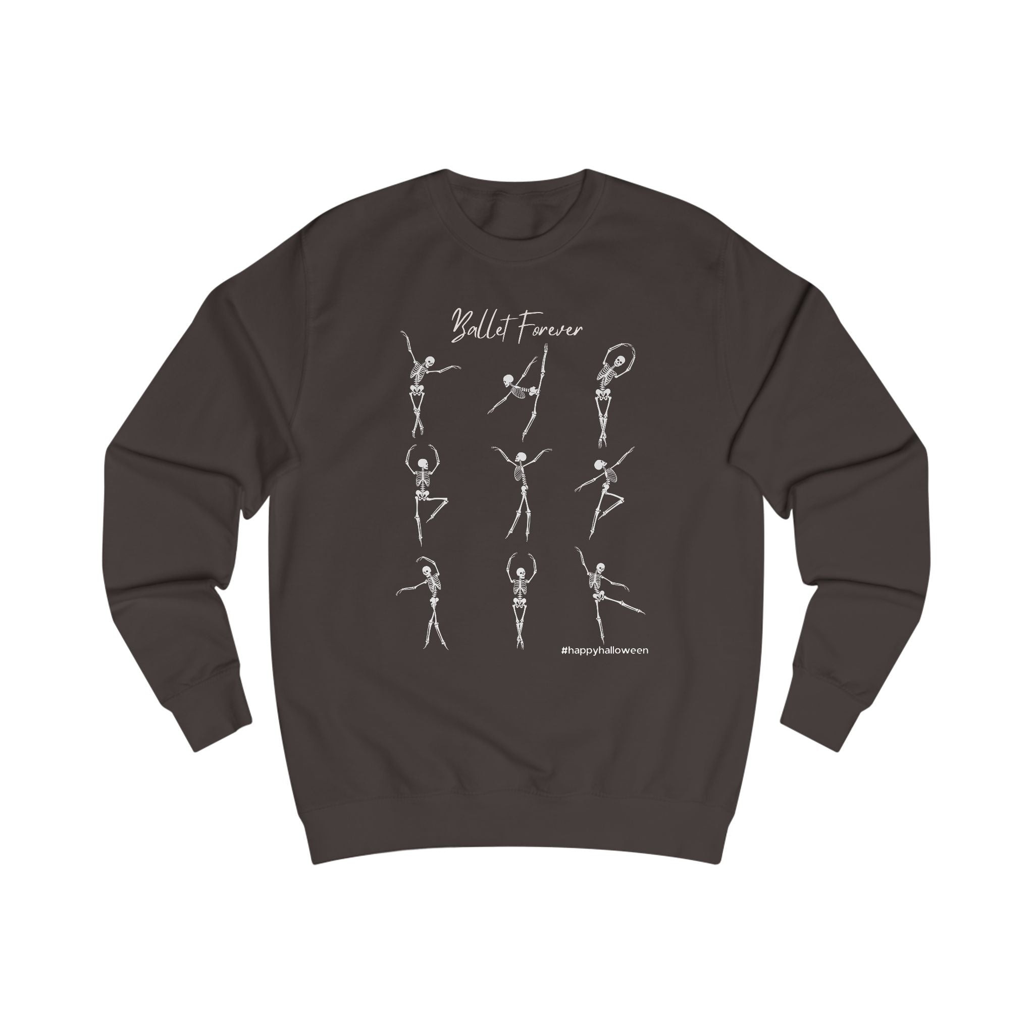 Skeleton Ballet Dancers Halloween Unisex Sweatshirt | Dance Lover Apparel