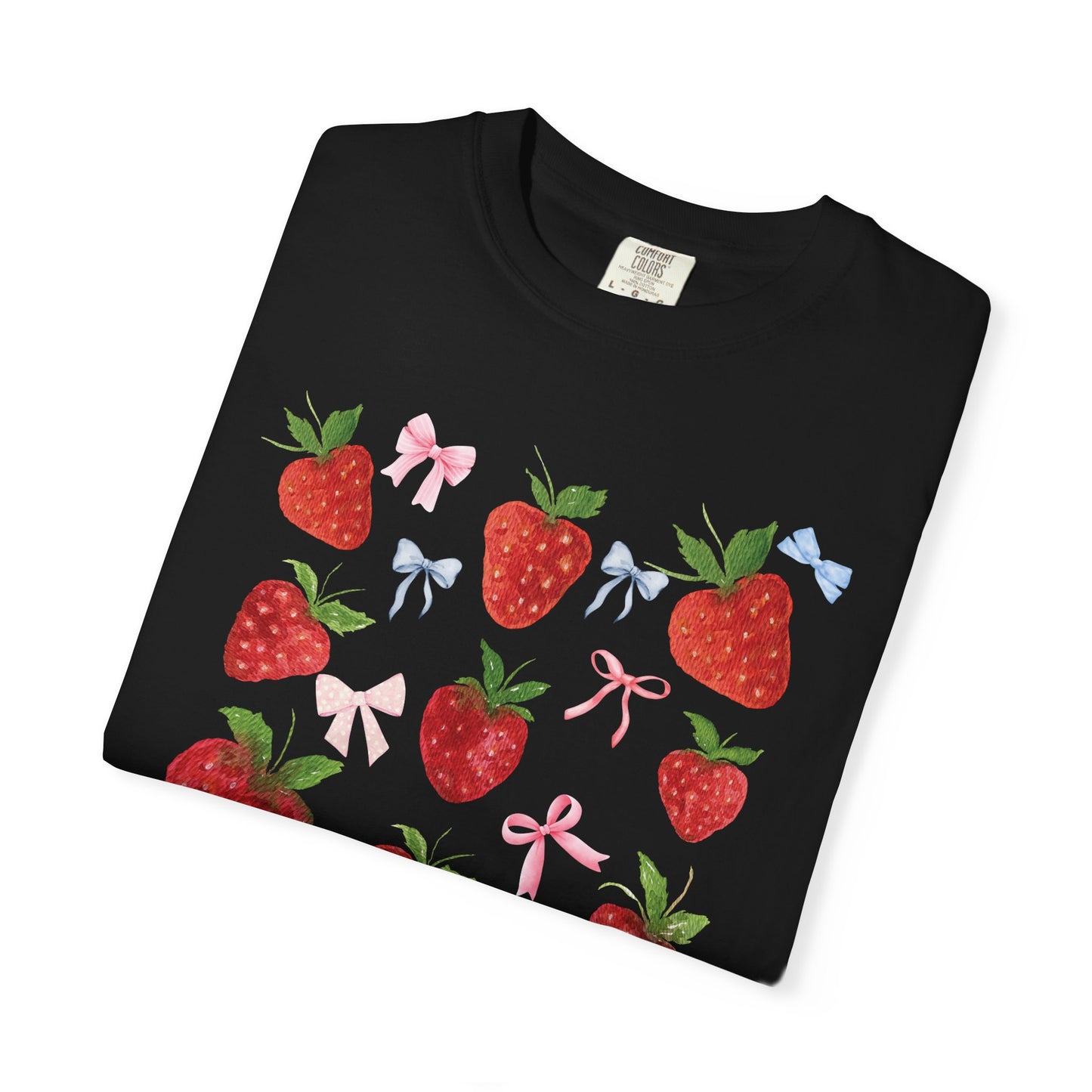 Strawberry Fields Unisex T-Shirt, Cute Summer Tee, Gift for Her, Eco-Friendly Apparel, Casual Wear, Berry Themed Fashion