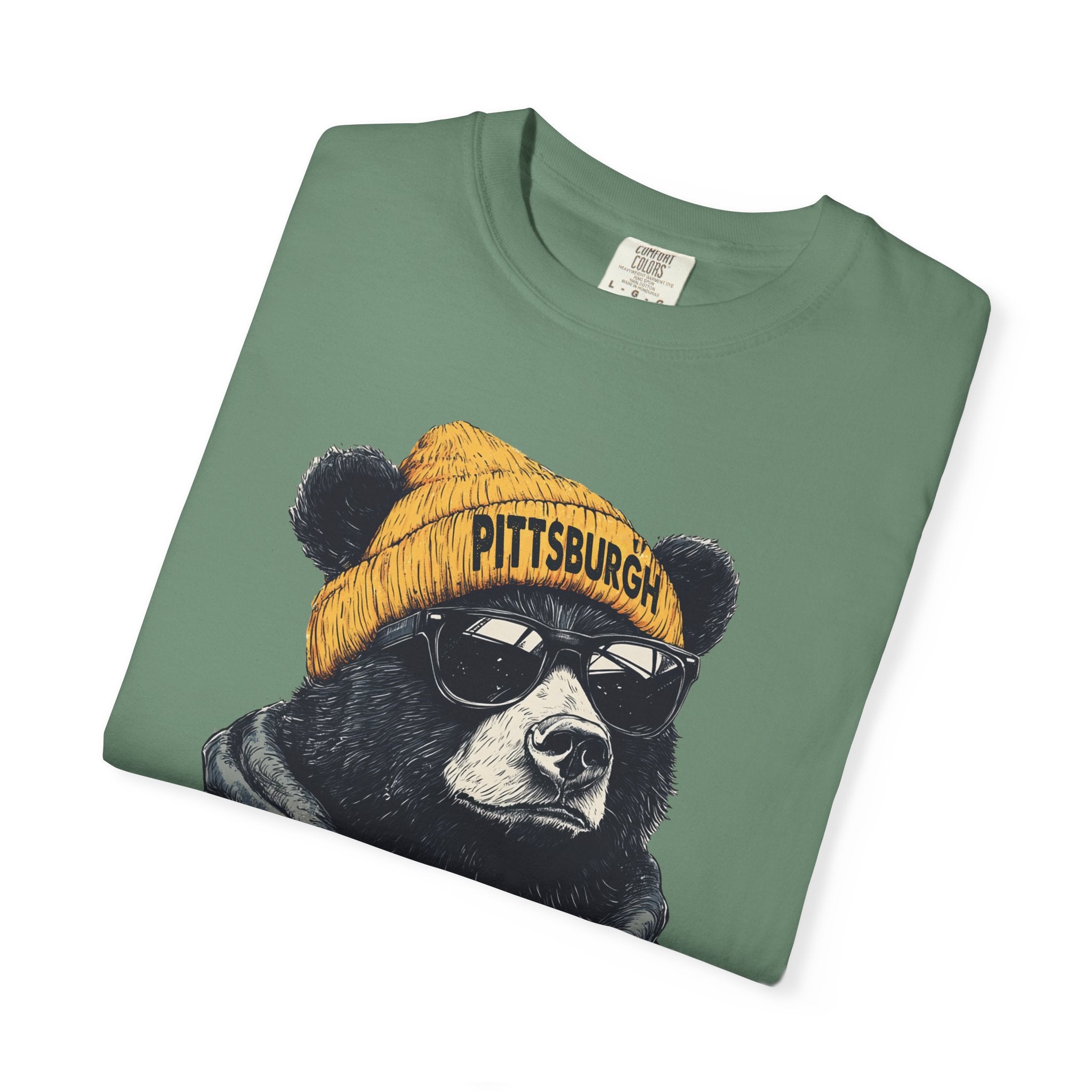 Pittsburgh Steelers Bear Spirit Animal T-Shirt | Unisex Football Fan Apparel