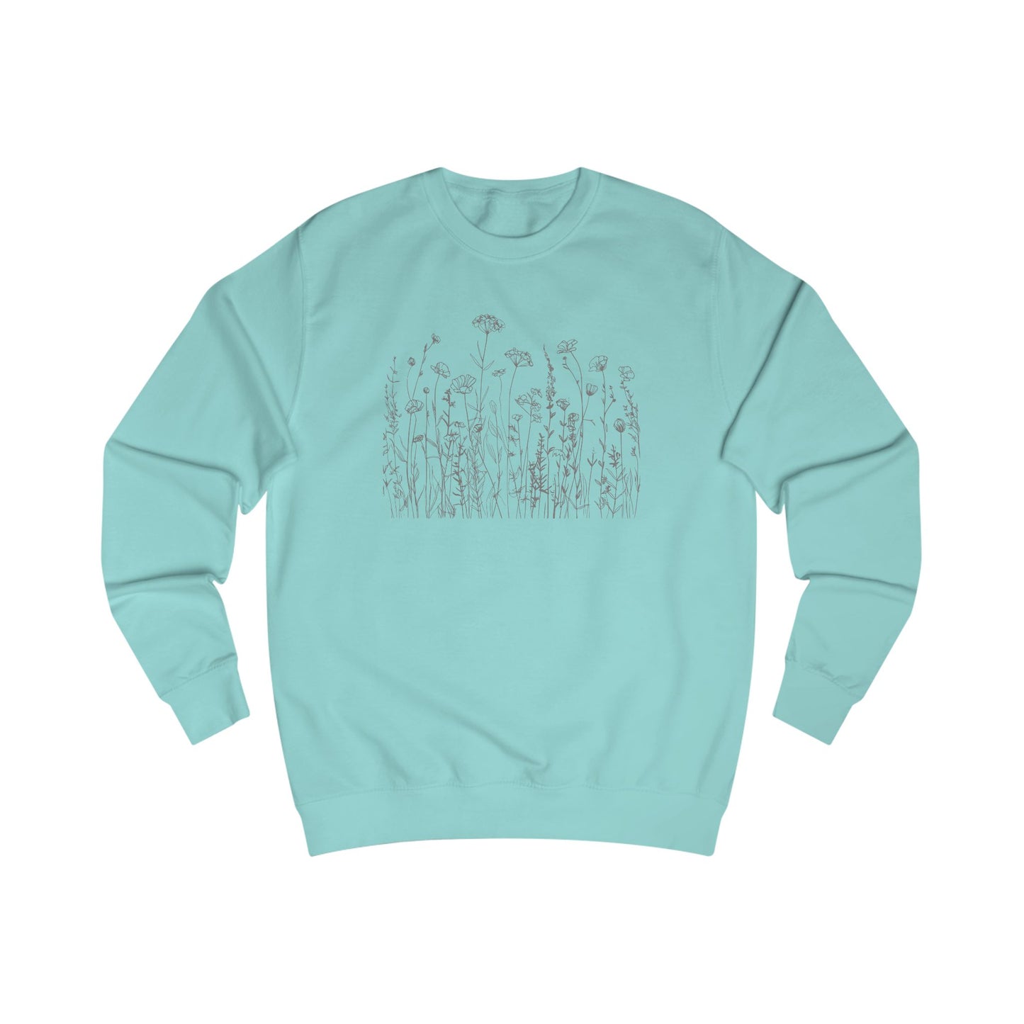 Wild flowers Sketch Unisex Sweatshirt - Cozy Fall Fashion, Gift for Nature Lovers, Casual Layering, Screen Printed Apparel, Plant Lover's [...]