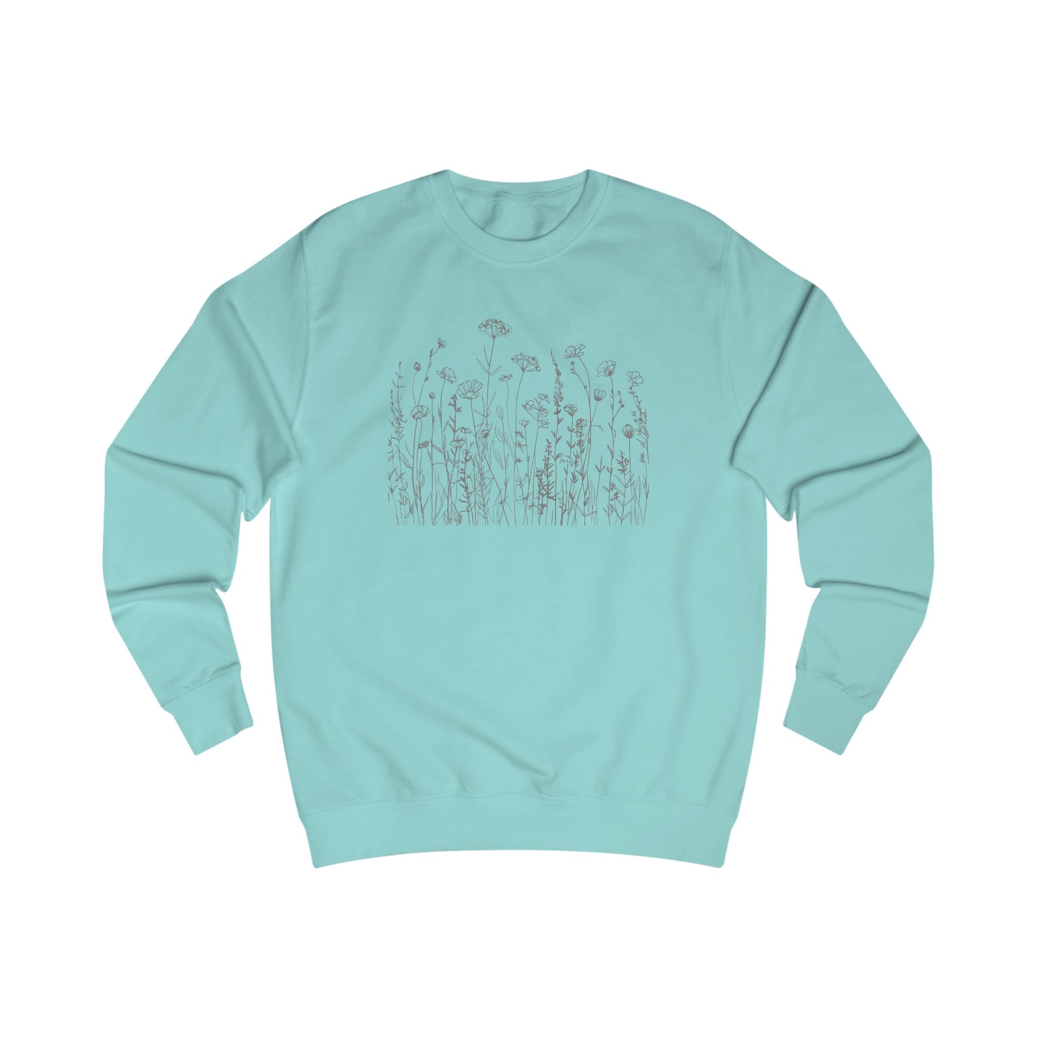 Wild flowers Sketch Unisex Sweatshirt - Cozy Fall Fashion, Gift for Nature Lovers, Casual Layering, Screen Printed Apparel, Plant Lover's [...]