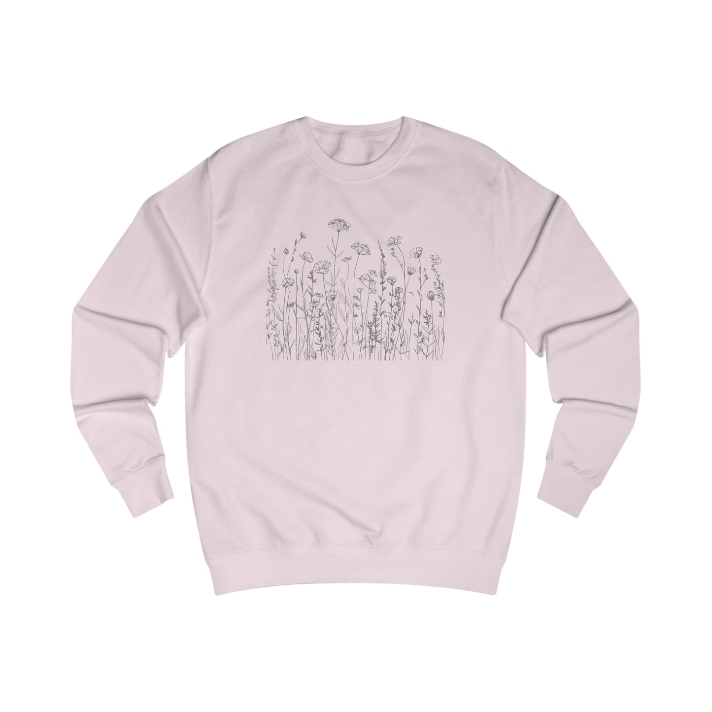 Wild flowers Sketch Unisex Sweatshirt - Cozy Fall Fashion, Gift for Nature Lovers, Casual Layering, Screen Printed Apparel, Plant Lover's [...]