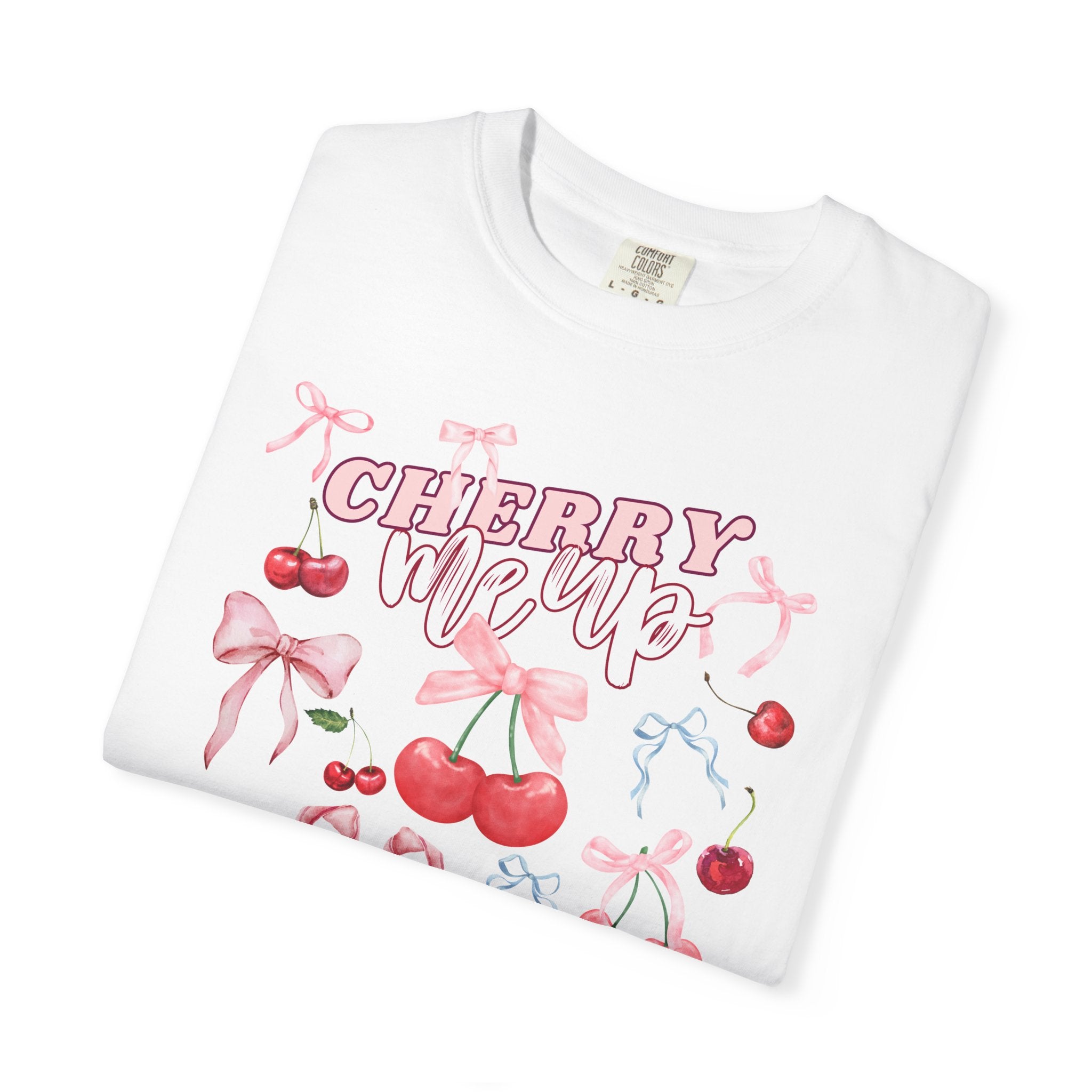 Cherry Themed Unisex T-Shirt, Cute Gift for Cherry Lovers, Summer Fashion Tee, Cute Casual Wear, Trendy Fruit Shirt