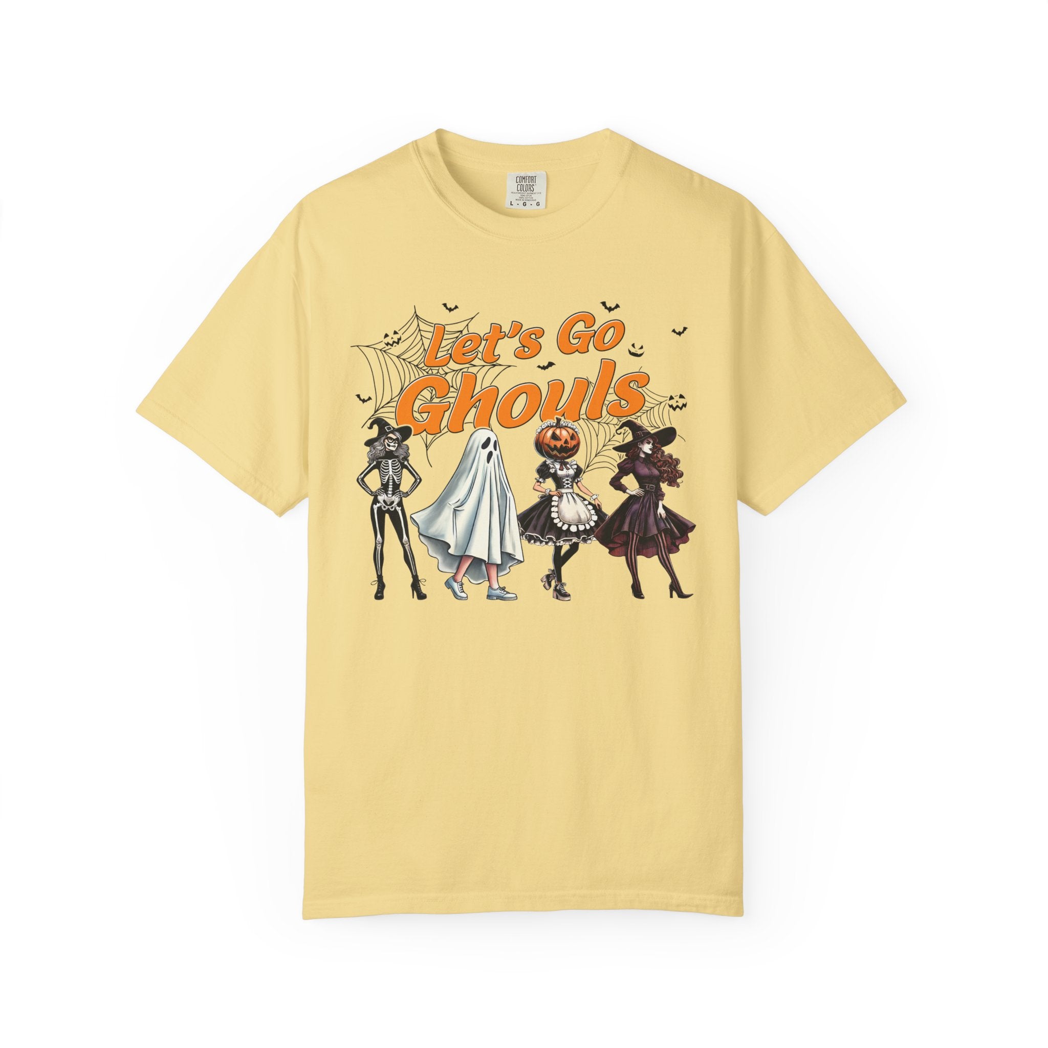 Halloween Ghouls Unisex Tee, Spooky T-Shirt, October Fest Apparel, Trick or Treat Top, Ghosts and Ghouls Shirt, Cute Halloween Costume