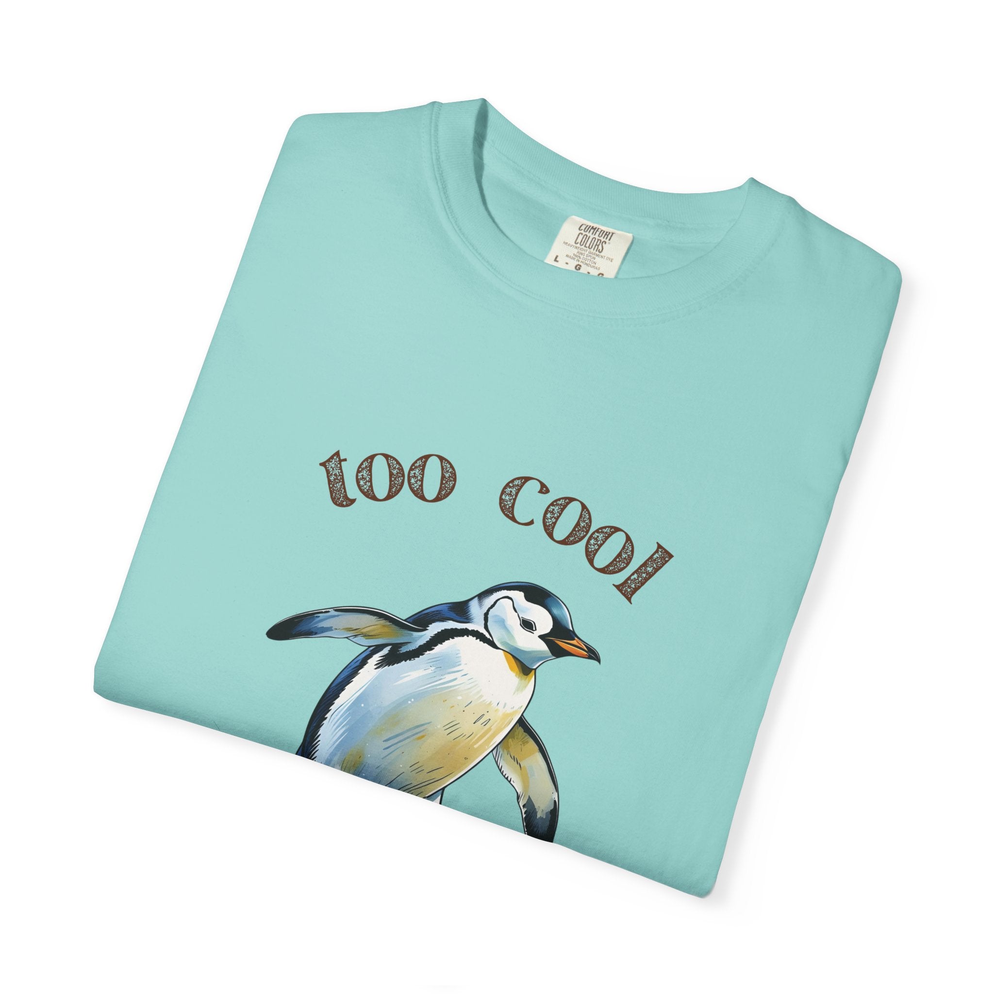 Cool Penguin Graphic T-Shirt, Unisex Casual Tee, Funny Gift, Ice Skating Humor, Perfect for Birthdays & Holidays