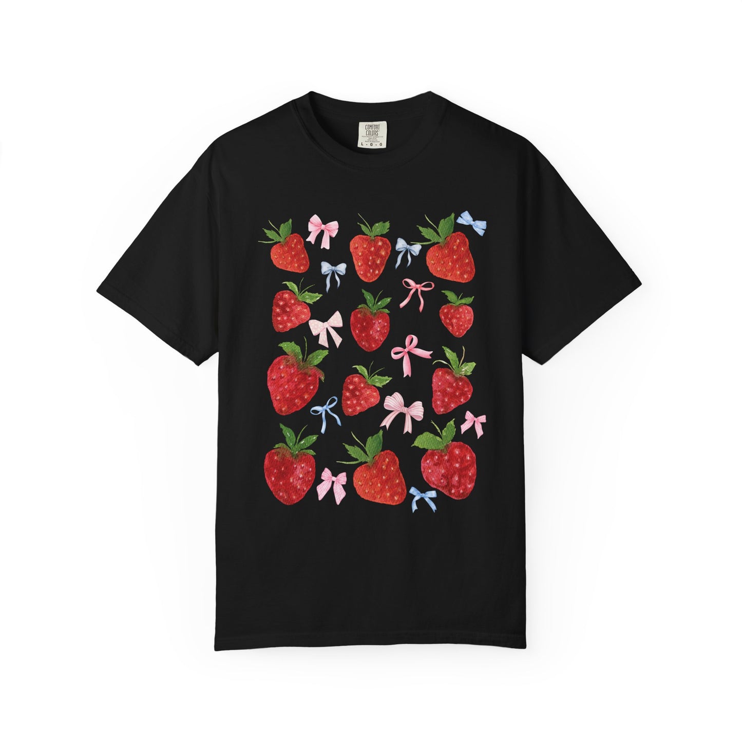 Strawberry Fields Unisex T-Shirt, Cute Summer Tee, Gift for Her, Eco-Friendly Apparel, Casual Wear, Berry Themed Fashion
