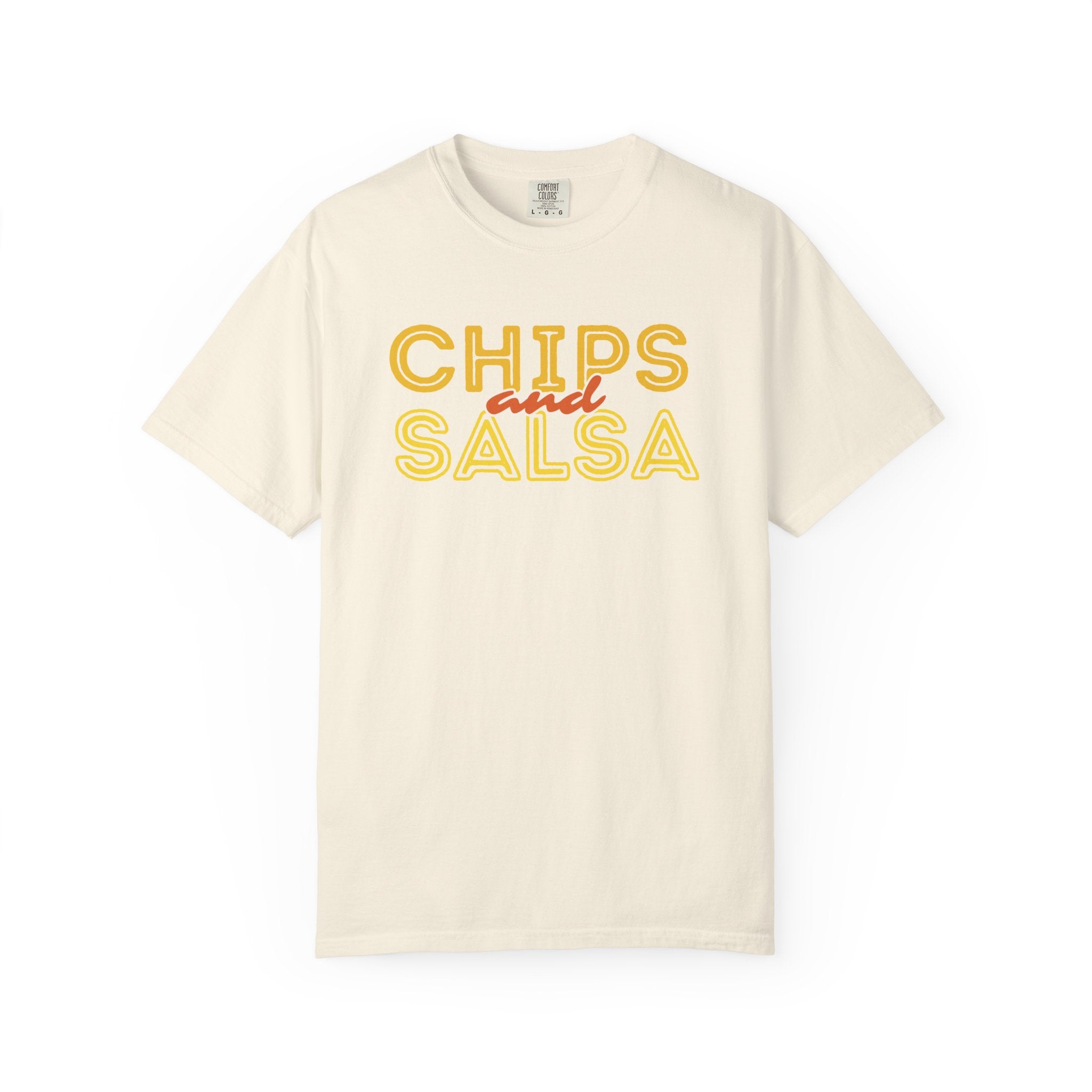 Chips and Salsa Unisex T-shirt, Casual Summer Tee, Foodie Gift, Gift for Friends, Cute Graphic Top, Comfortable Everyday Wear
