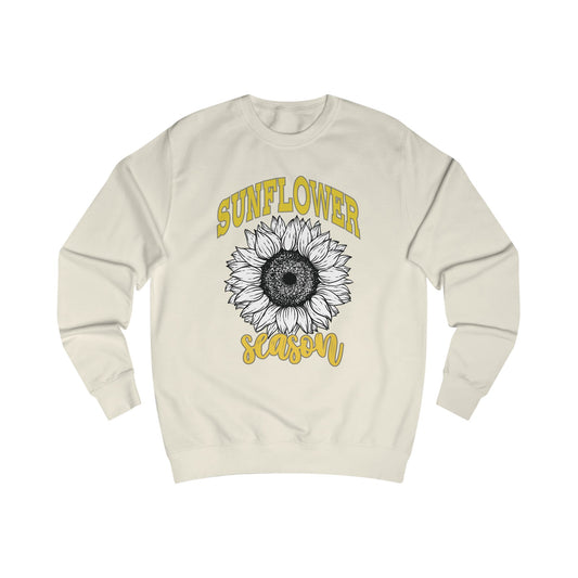 Sunflower Season Unisex Sweatshirt | Cute Floral Gifts | Spring Fashion | Cozy Casual Wear | Perfect for Garden Lovers, Festivals, Birthdays