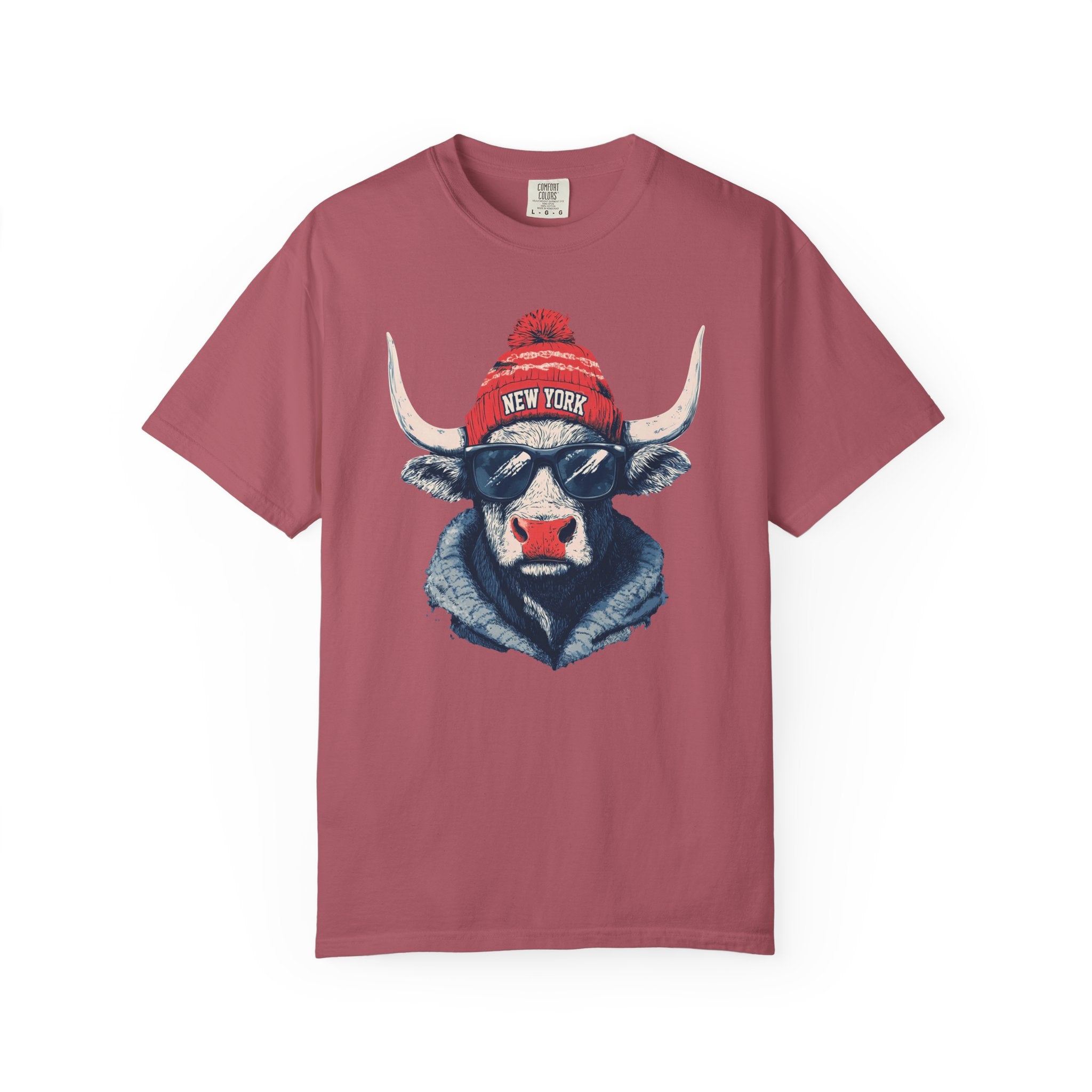 Football Spirit Animal Mascot Graphic T-shirt, Unisex Tee with New York Football team, Trendy Casual Wear, Gift for Him/Her