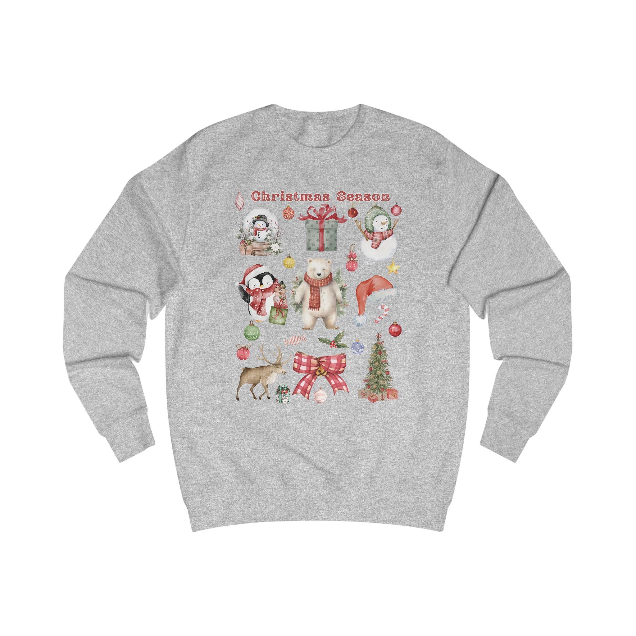 Christmas Season Unisex Sweatshirt, Holiday Apparel, Winter Fashion, Cozy Gift, Festive Sweatshirt, Cute Christmas Sweatshirt