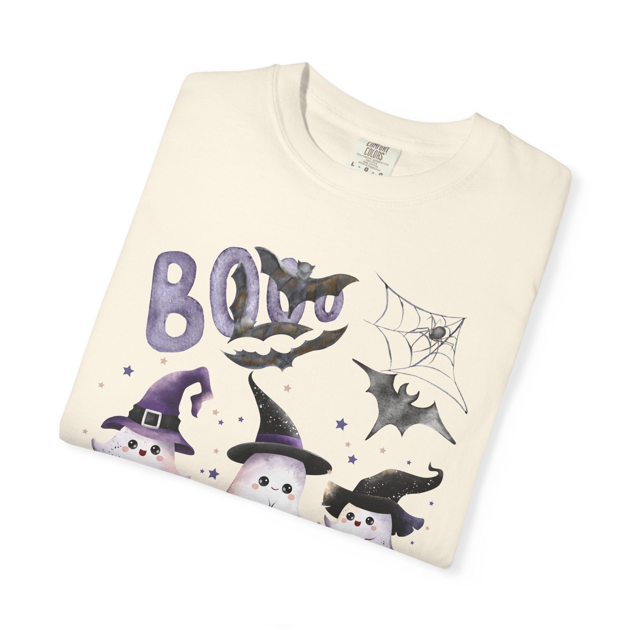 Halloween Cute Ghost T-Shirt, Unisex Fall Tee, Spooky Shirt, Kids Halloween Costume, Festive Apparel, Trick or Treat Shirt