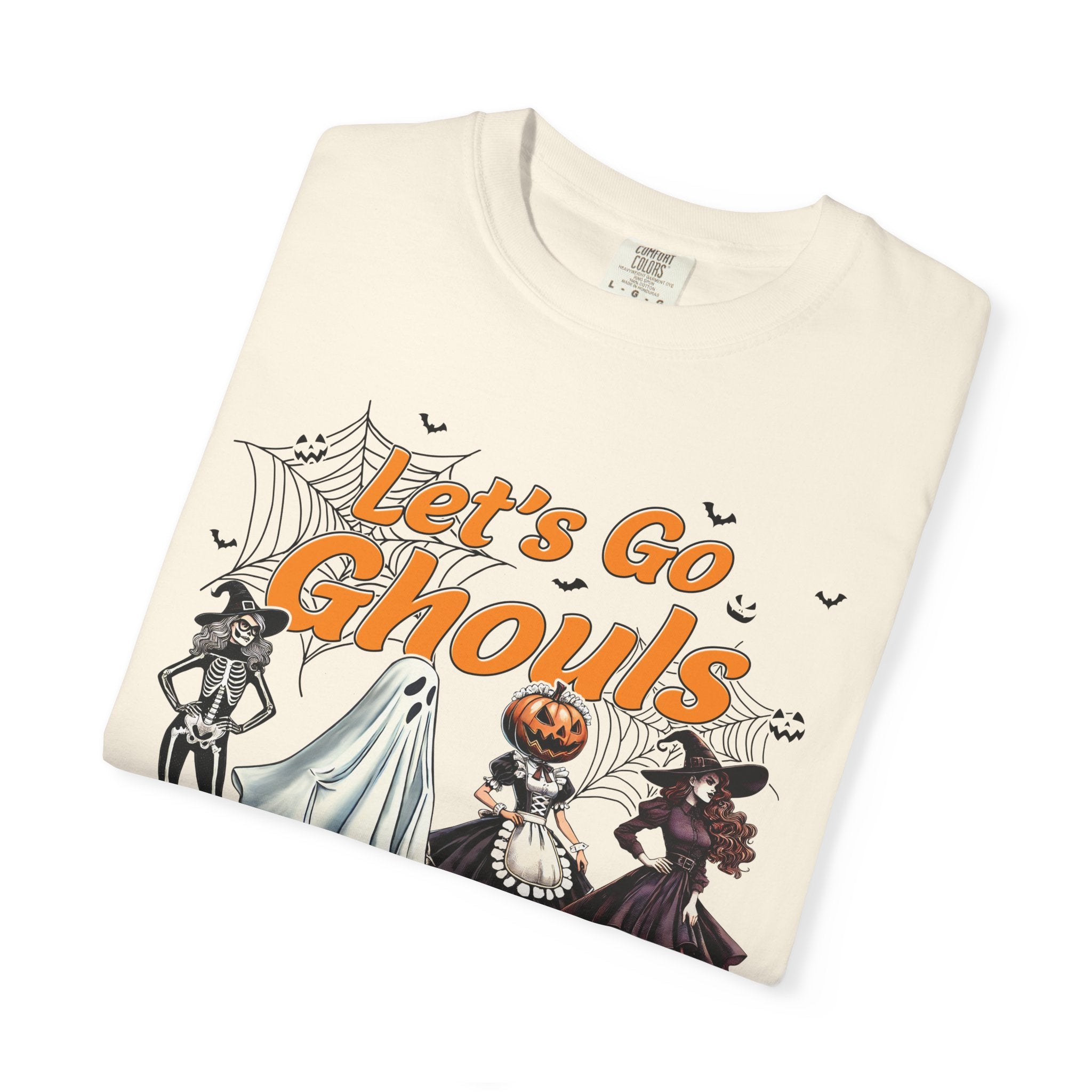 Halloween Ghouls Unisex Tee, Spooky T-Shirt, October Fest Apparel, Trick or Treat Top, Ghosts and Ghouls Shirt, Cute Halloween Costume