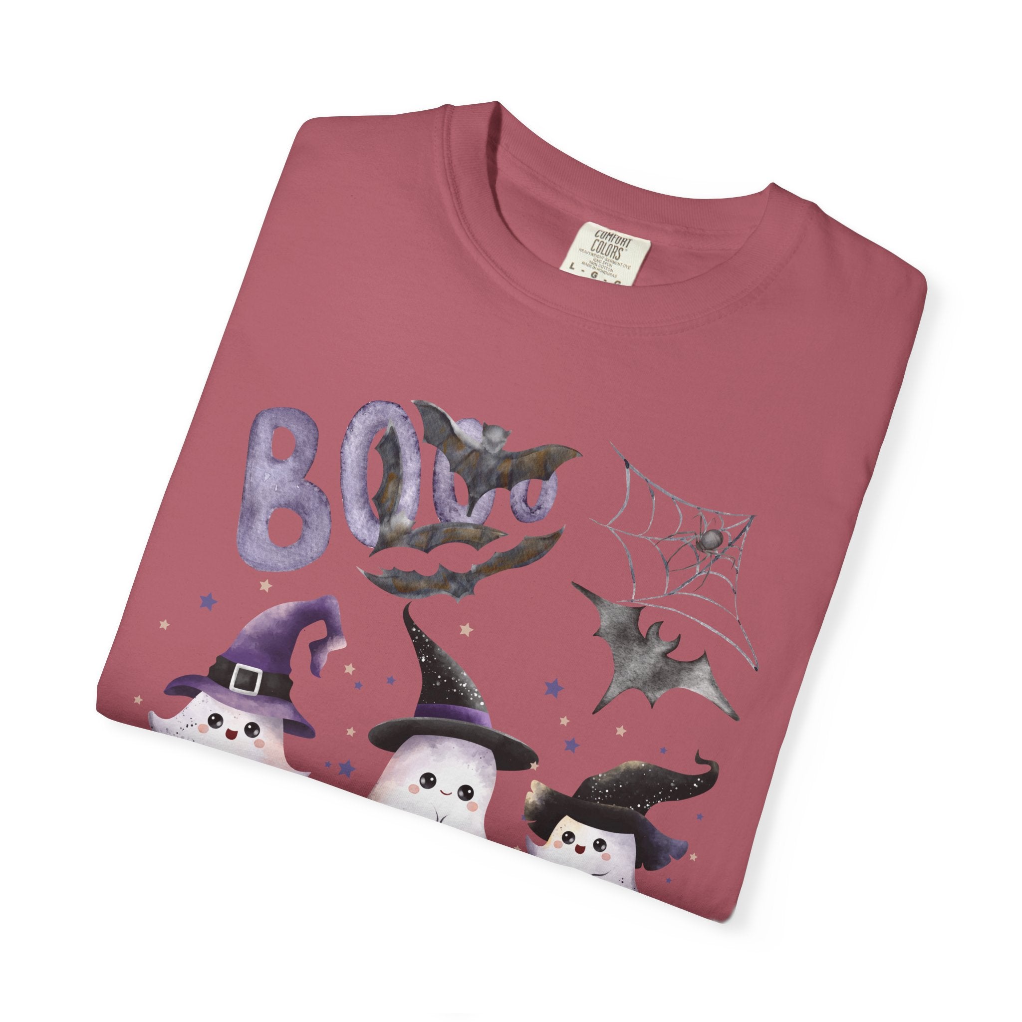Halloween Cute Ghost T-Shirt, Unisex Fall Tee, Spooky Shirt, Kids Halloween Costume, Festive Apparel, Trick or Treat Shirt