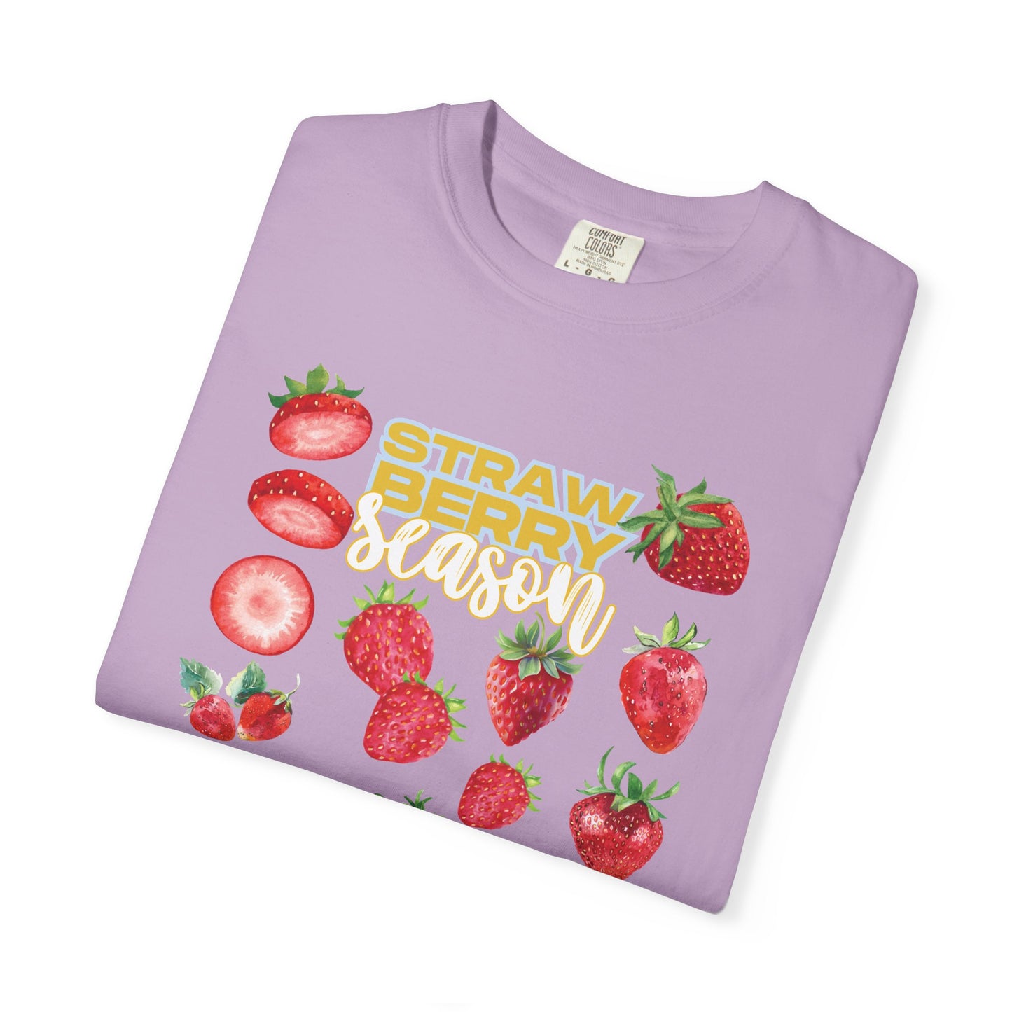 Strawberry Season T-Shirt, Summer Tee, Fruit Lover Gift, Unisex Casual Wear, Fun Graphic Shirt, Cute Outfit Idea
