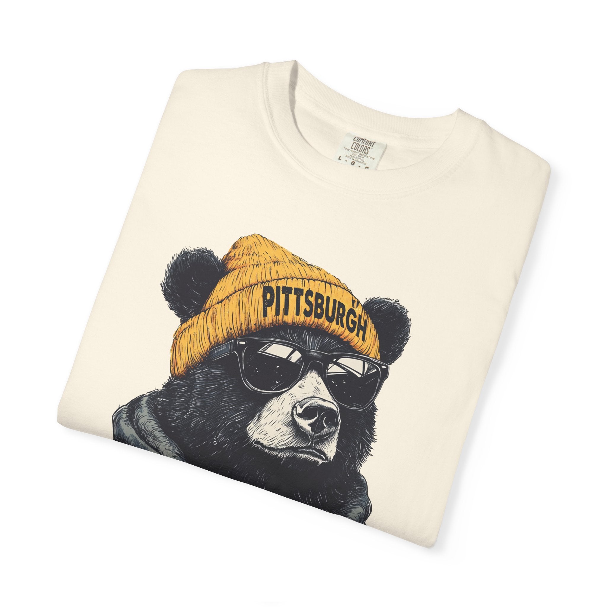 Pittsburgh Steelers Bear Spirit Animal T-Shirt | Unisex Football Fan Apparel
