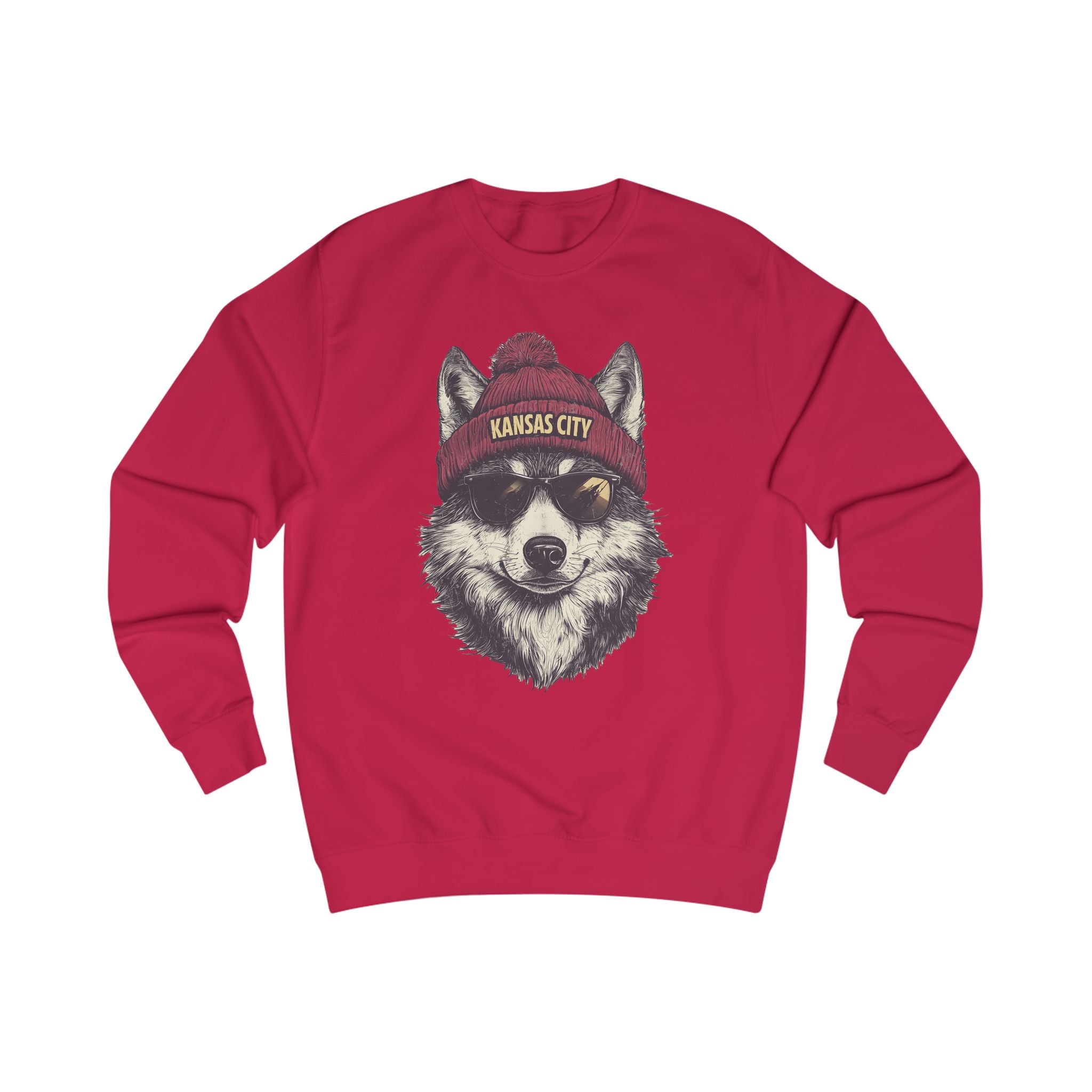 Kansas City Chiefs Football Spirit Animal Graphic Unisex Sweatshirt - Cozy Pullover for Fall