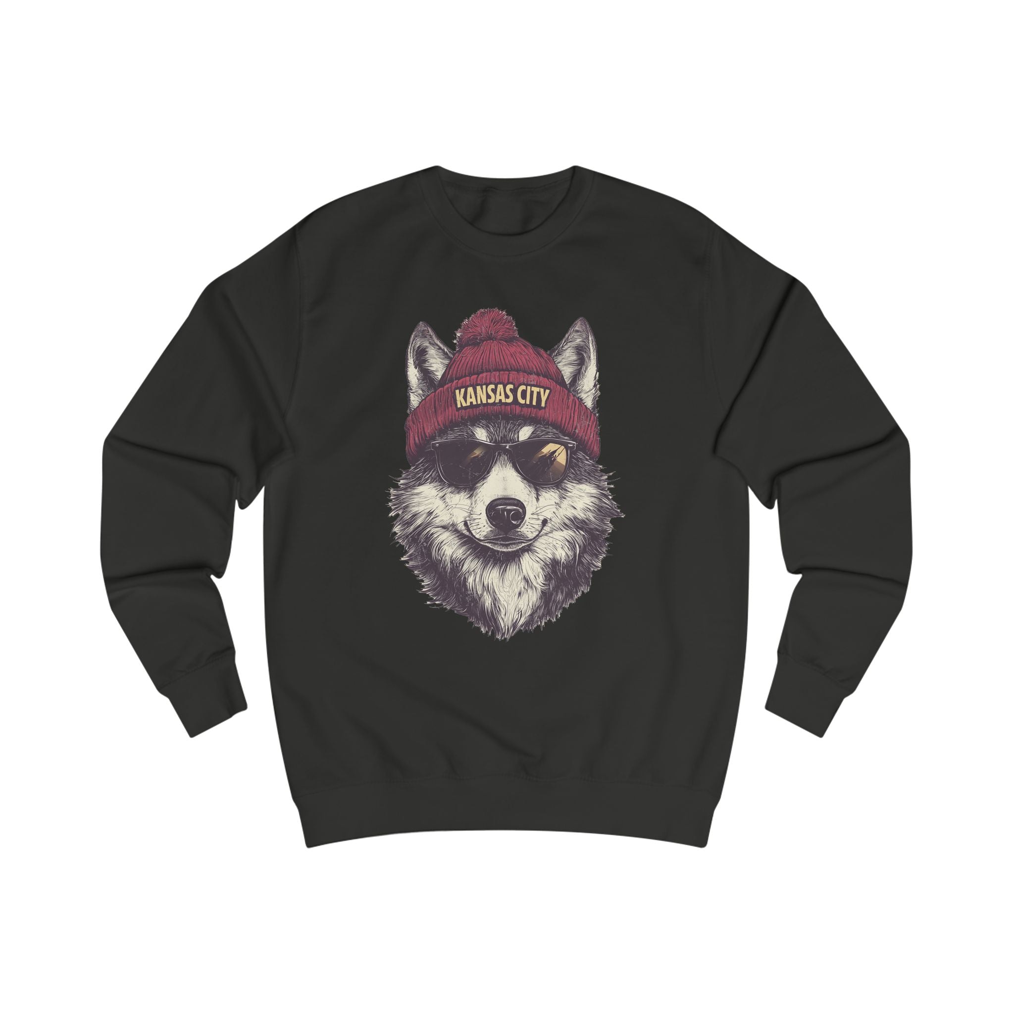 Kansas City Chiefs Football Spirit Animal Graphic Unisex Sweatshirt - Cozy Pullover for Fall